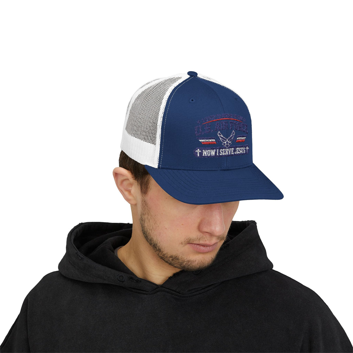 US AIR Force- Jesus embroidered ball cap