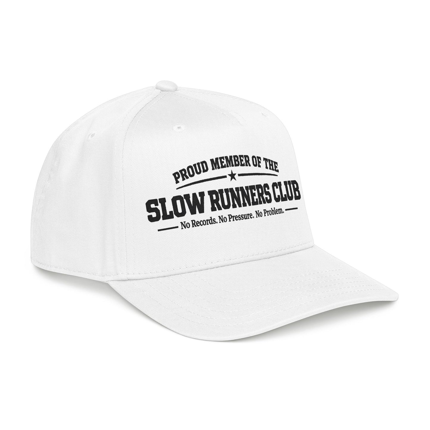 Mid Profile Baseball Cap Slow Runners Club humor