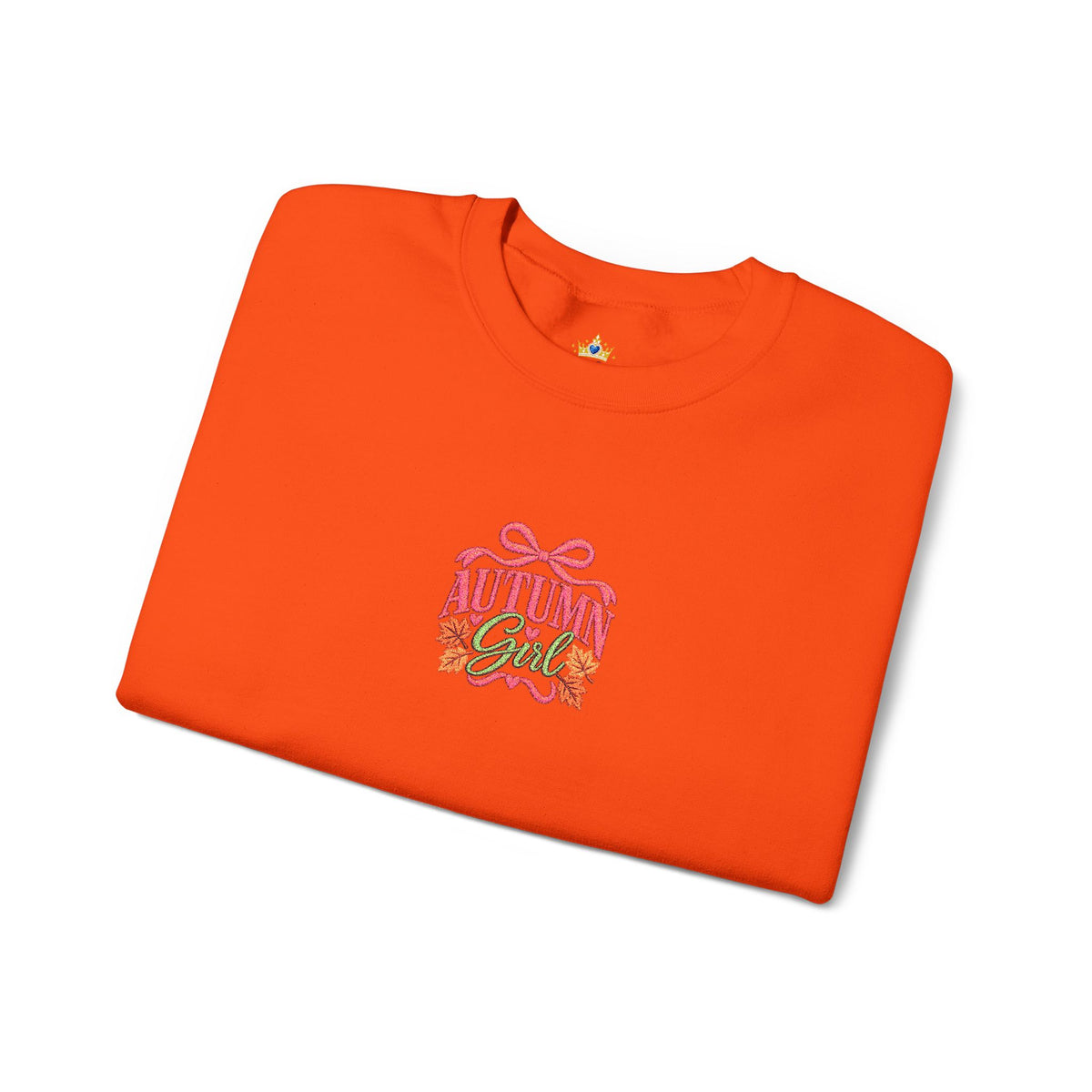 Autumn Girl 2026 Fall embroidered Unisex Heavy Blend™ Crewneck Sweatshirt