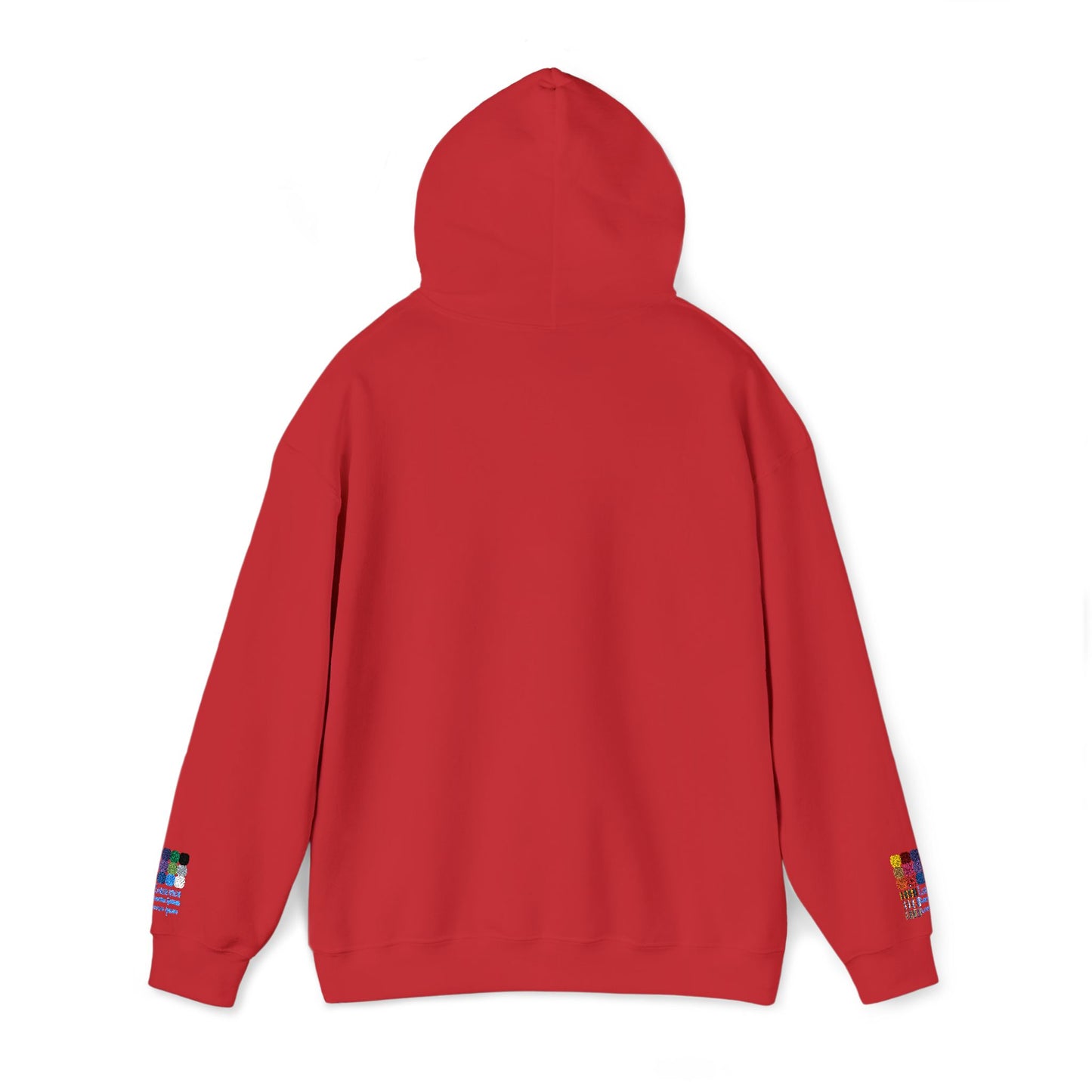 Australian Shepherd embroidered design on hooded sweatshirt