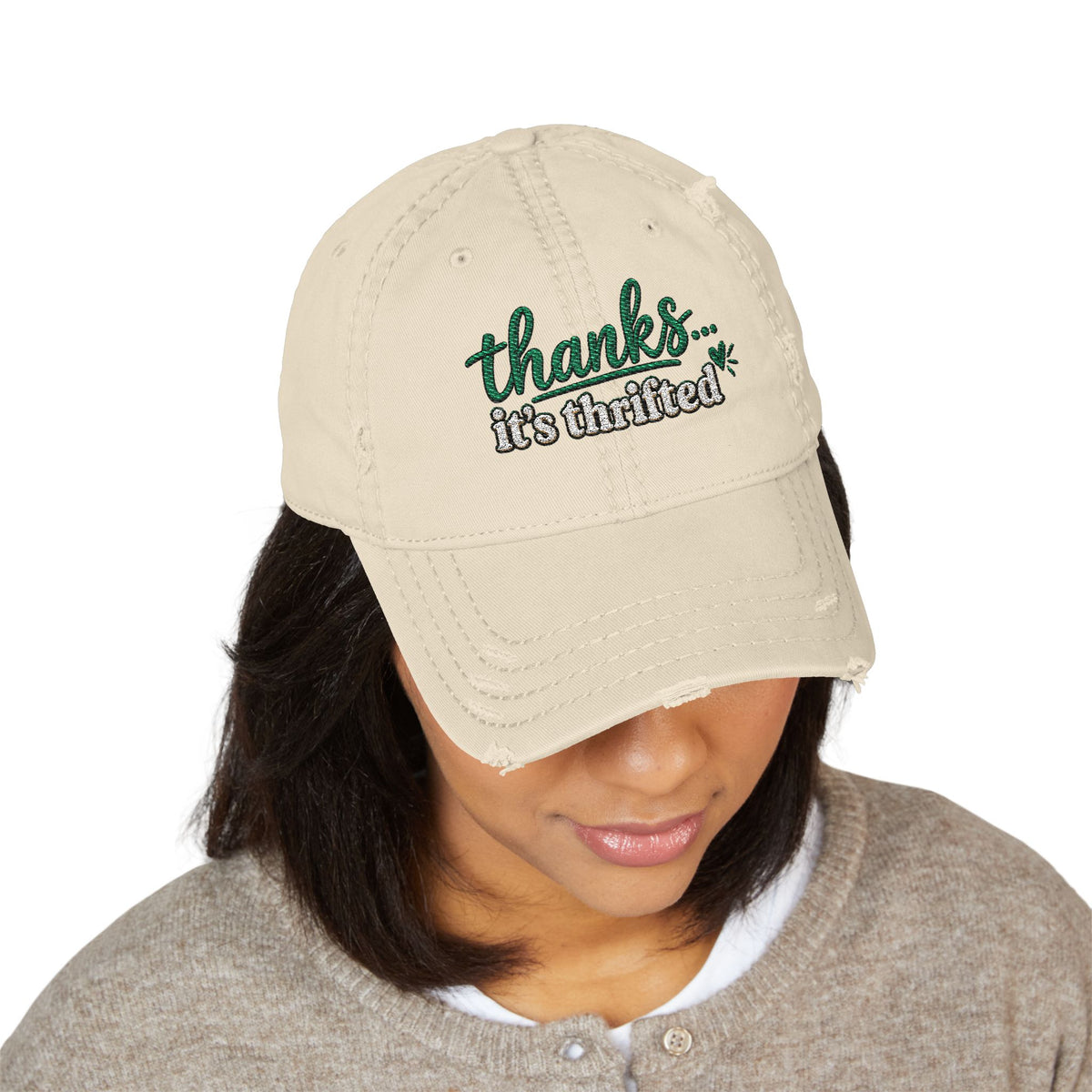 Thanks… It's Thrifted Embroidered Dad Hat