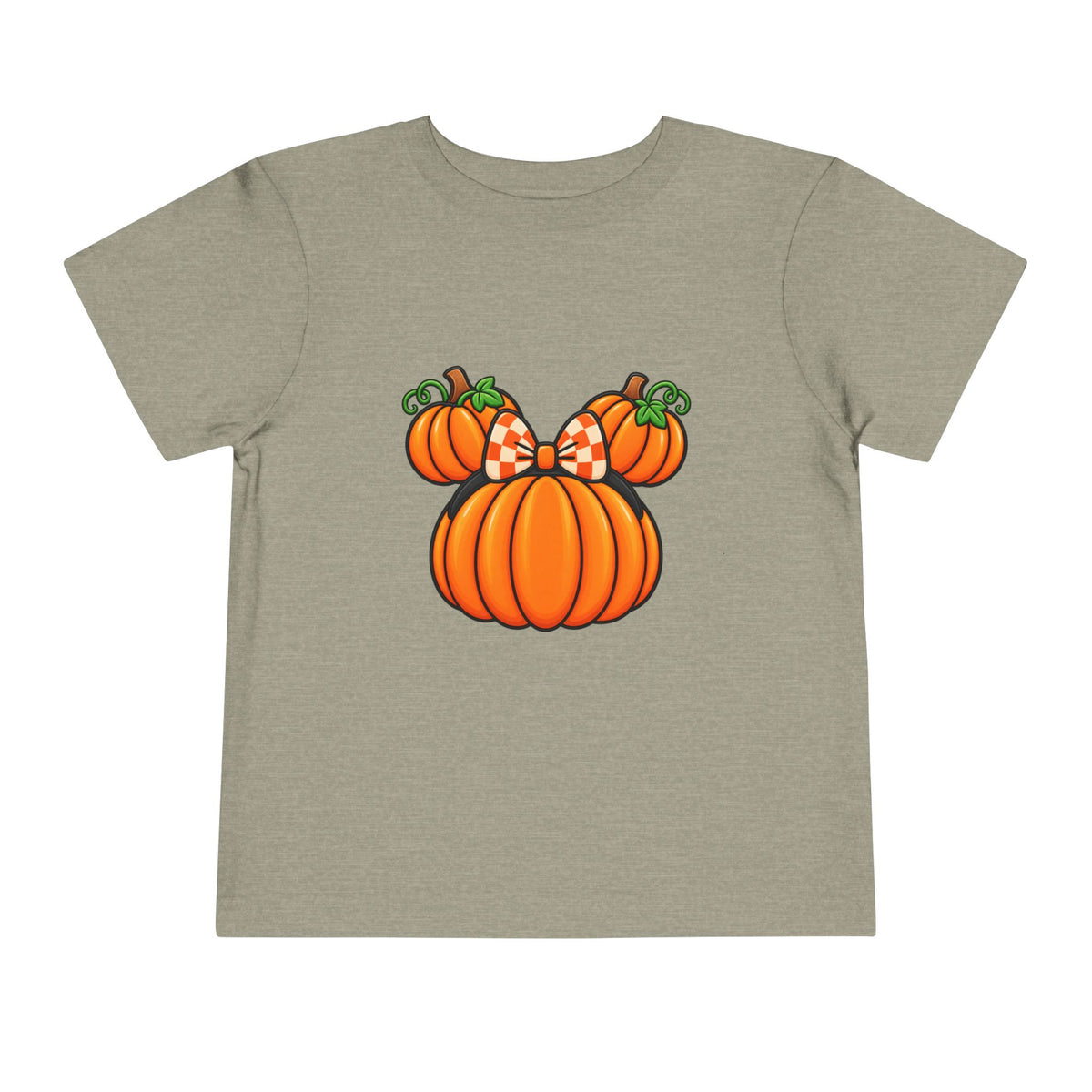 Fall Pumpkin Ears Toddler Tee | Halloween Fall Pumpkin Shirt