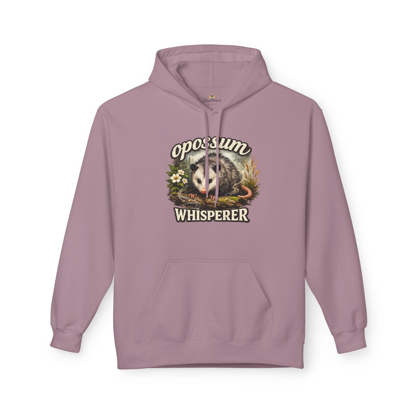 Opossum Whisperer Hoodie | Vintage Wildlife Illustration