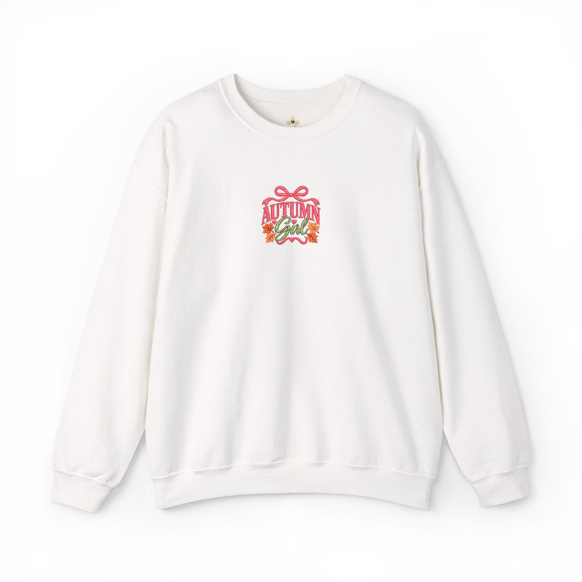 Autumn Girl 2026 Fall embroidered Unisex Heavy Blend™ Crewneck Sweatshirt