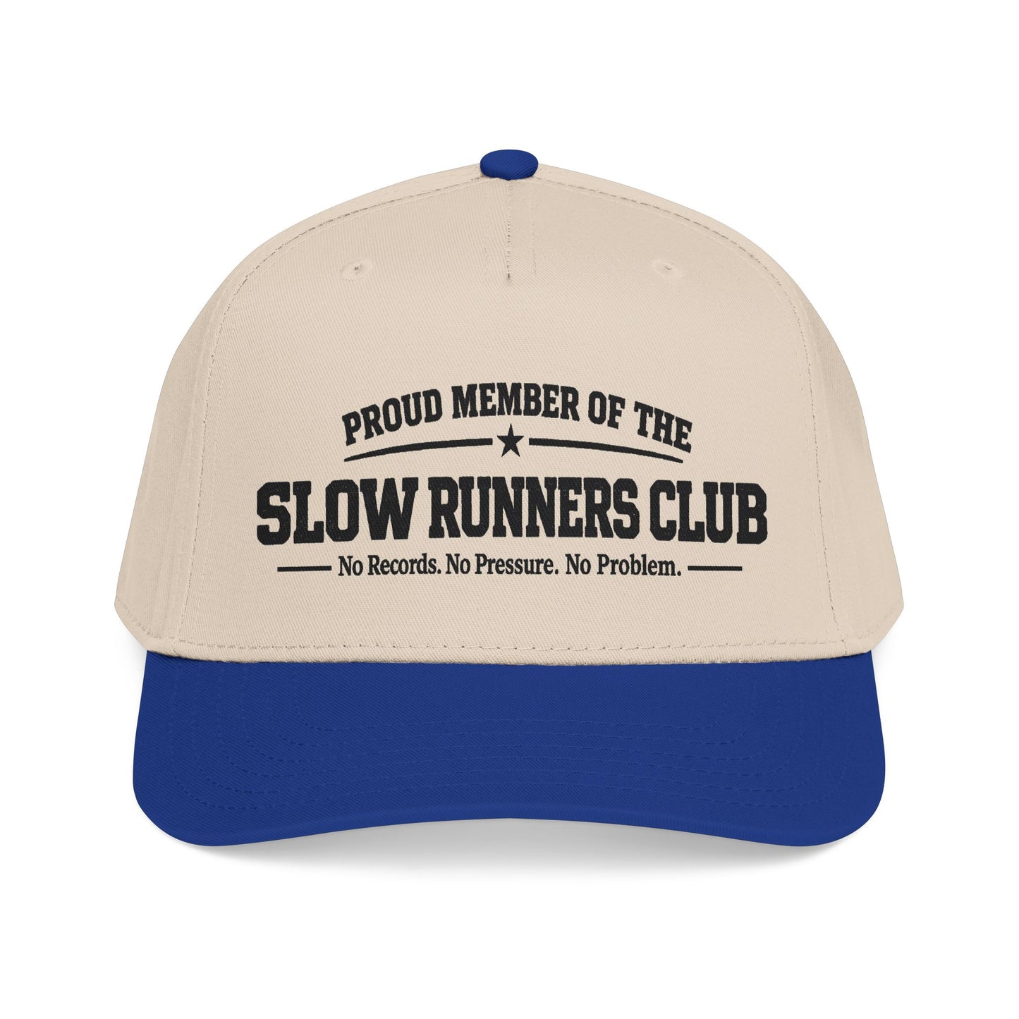 Mid Profile Baseball Cap Slow Runners Club humor