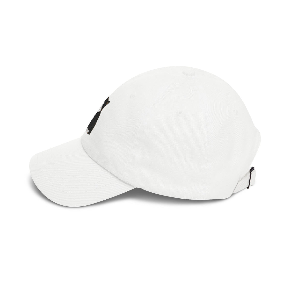 Tuxedo Cat Embroidered Classic Dad Cap