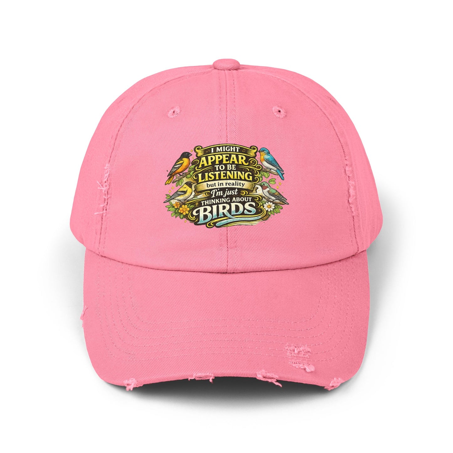 I'm just thinking about birds ball cap