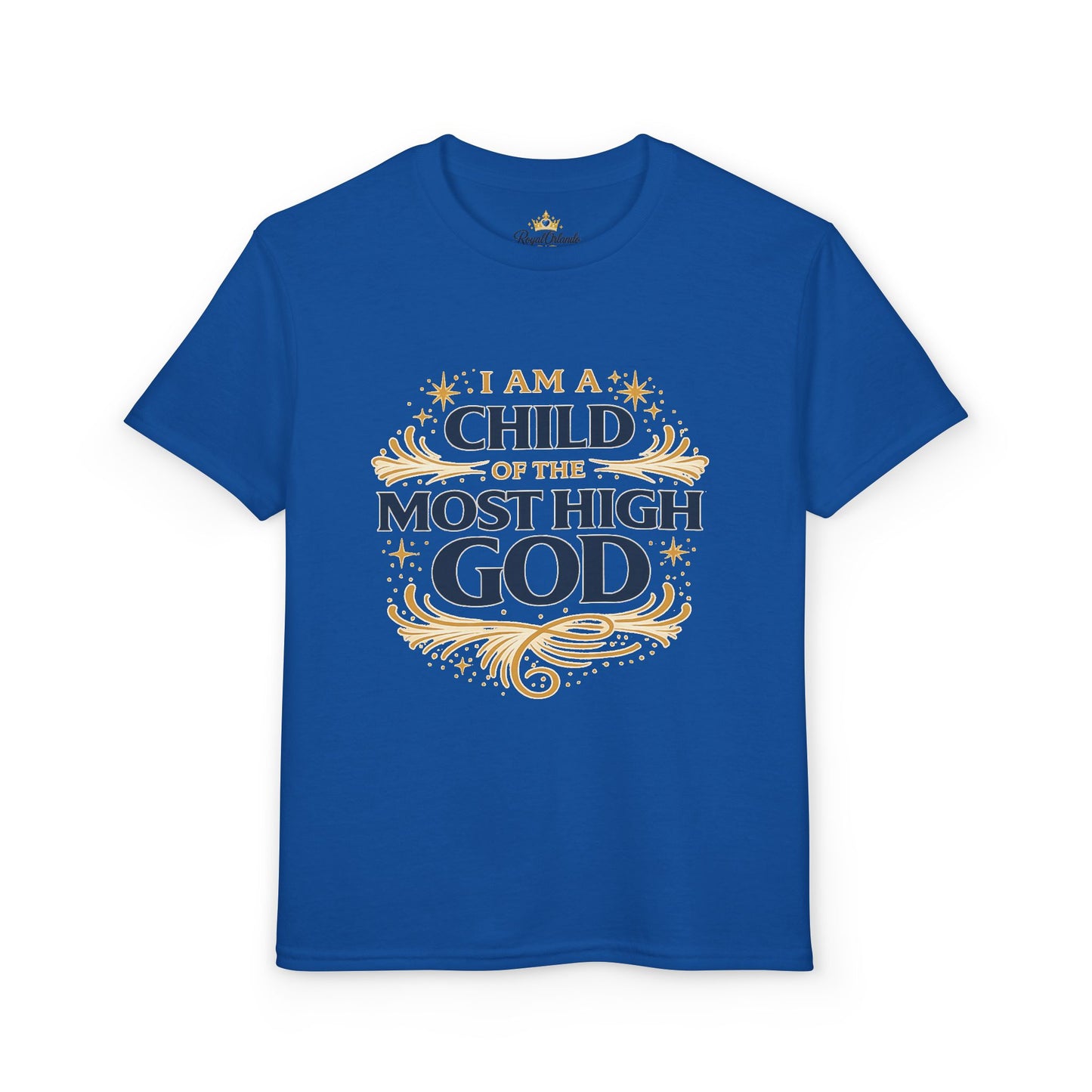 I Am A Child of the Most High God Youth T-Shirt | Christian Faith Tee