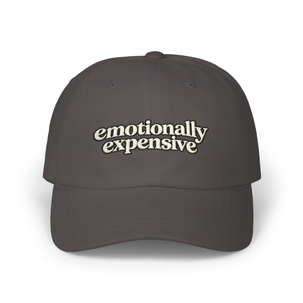 Emotionally Expensive baseball cap | embroidered script hat