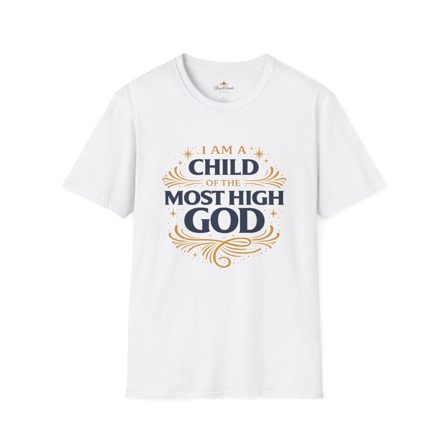 I Am A Child of the Most High God T-Shirt | Christian Faith Scripture Tee