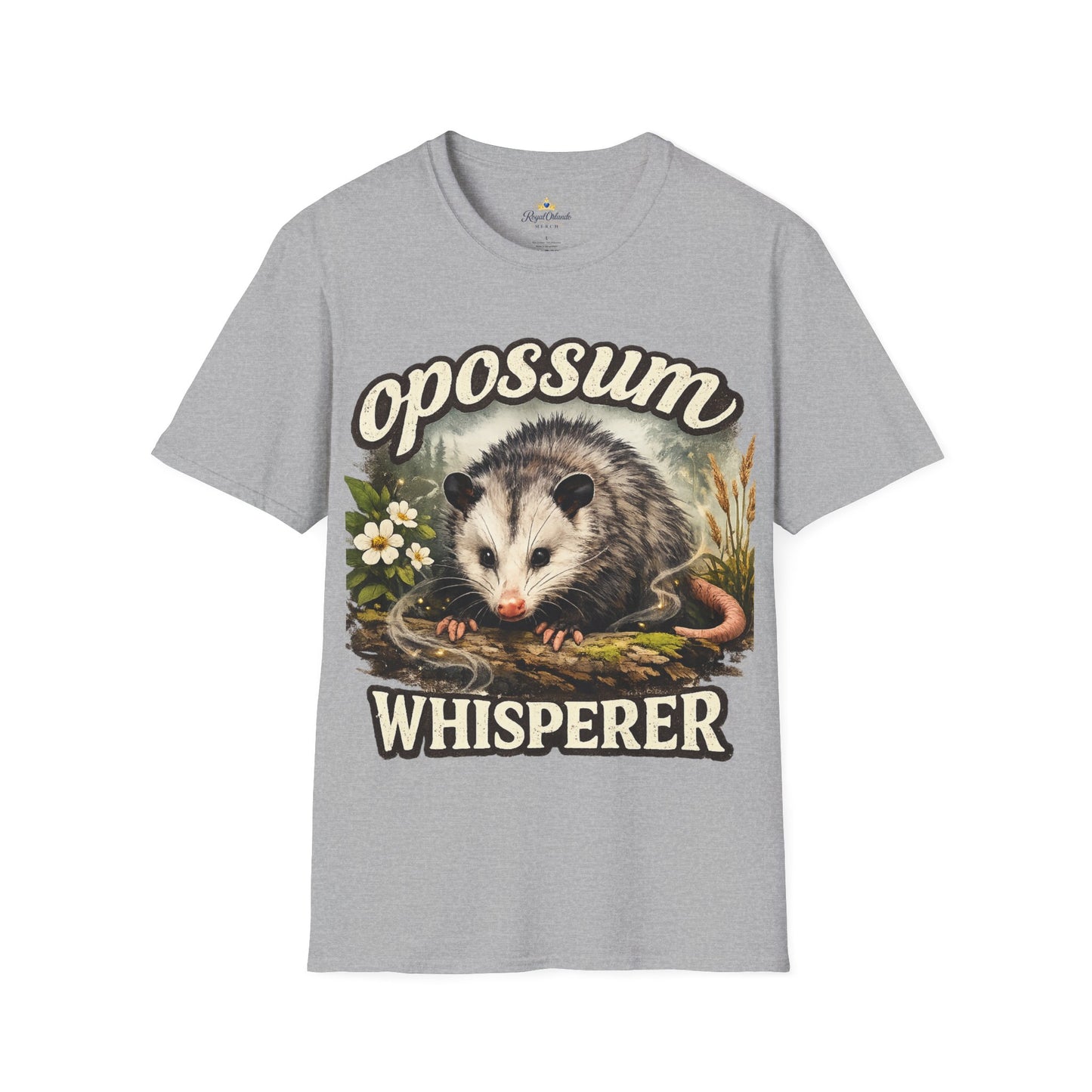 Opossum Whisperer T-Shirt | Vintage Wildlife Illustration
