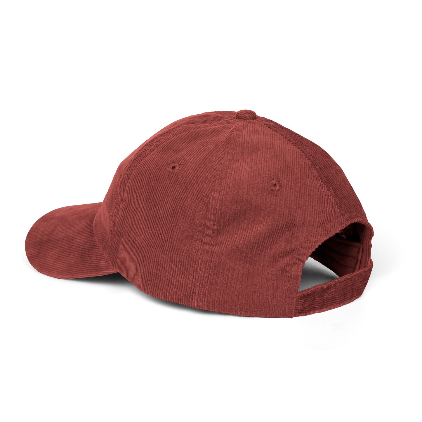 Embroidered Weimaranar Dog Head Cap | Corduroy Baseball Hat