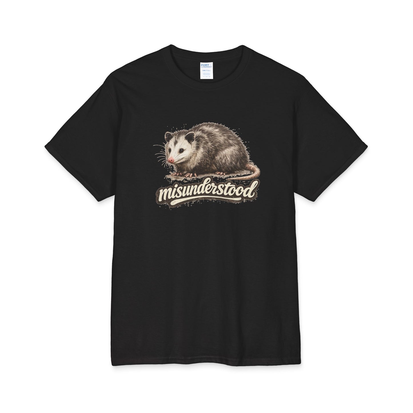 Misunderstood Possum Tee | Vintage Illustration, Wildlife Animal Shirt