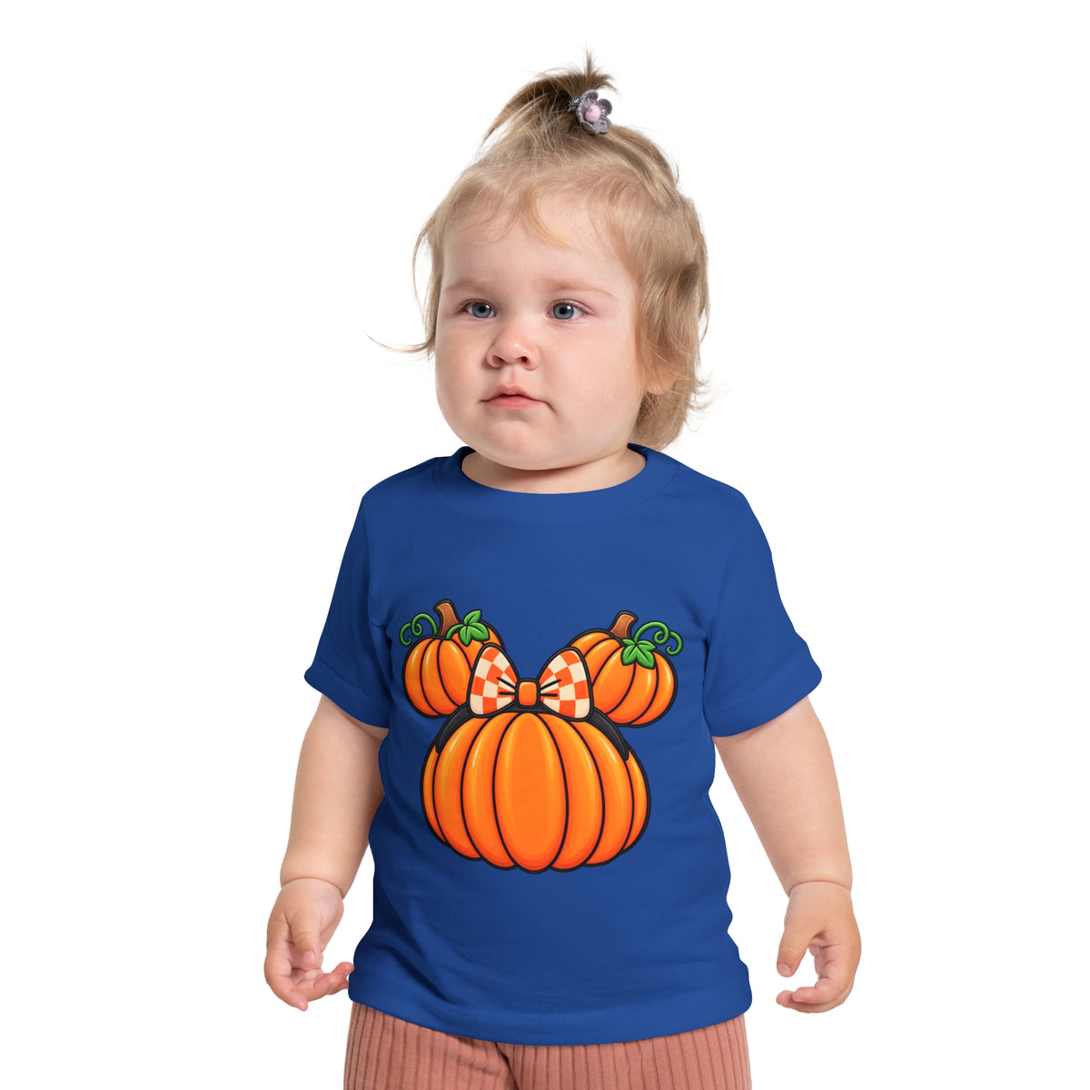 Fall Pumpkin Baby Short Sleeve Autumn T-Shirt