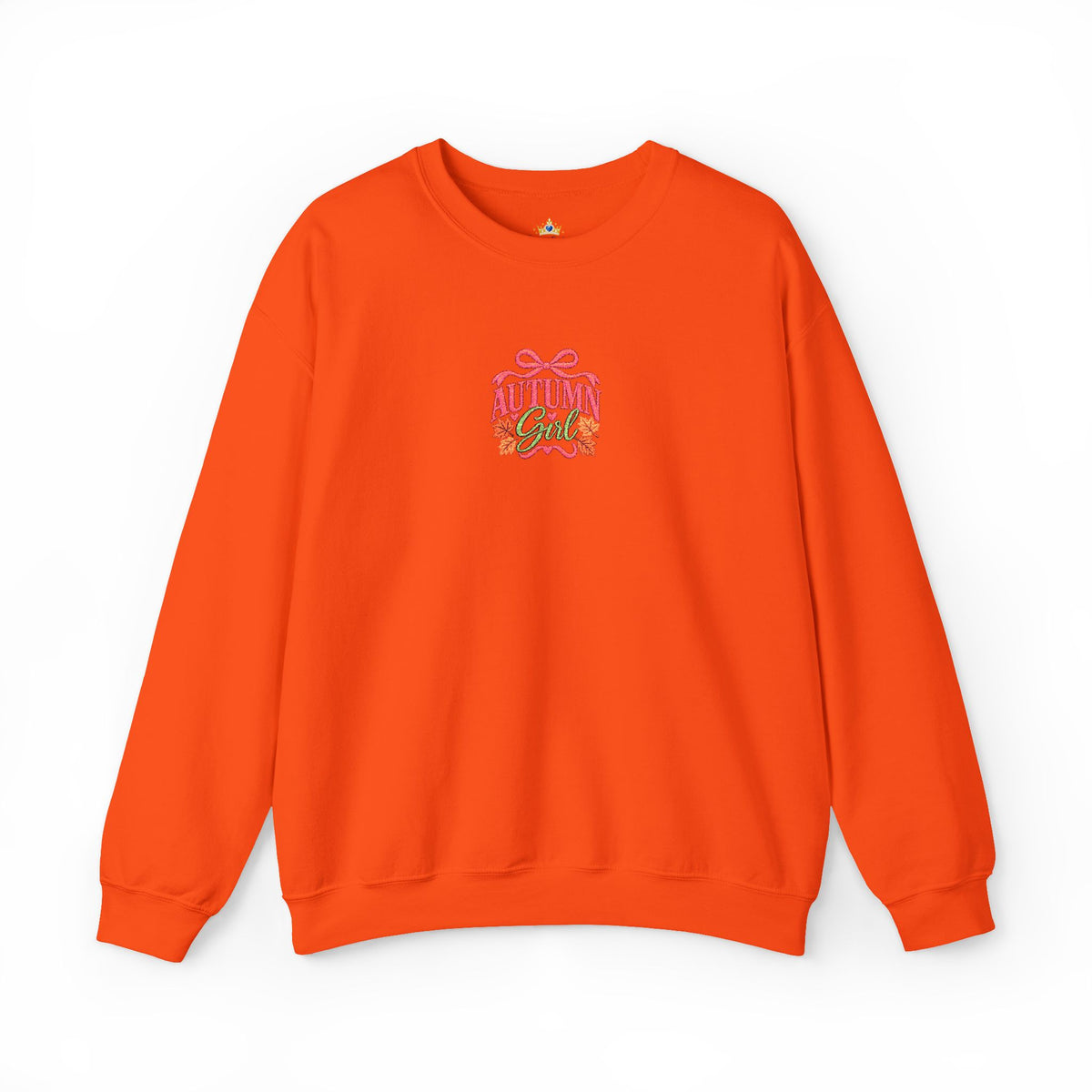 Autumn Girl 2026 Fall embroidered Unisex Heavy Blend™ Crewneck Sweatshirt