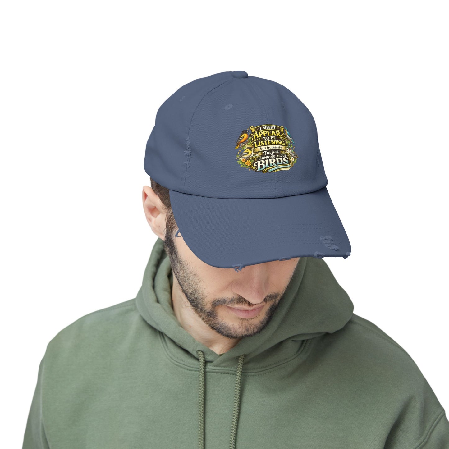 I'm just thinking about birds ball cap