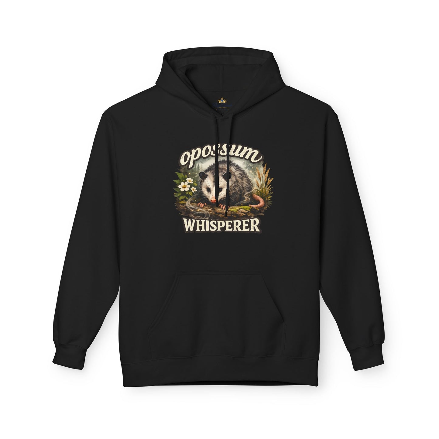 Opossum Whisperer Hoodie | Vintage Wildlife Illustration