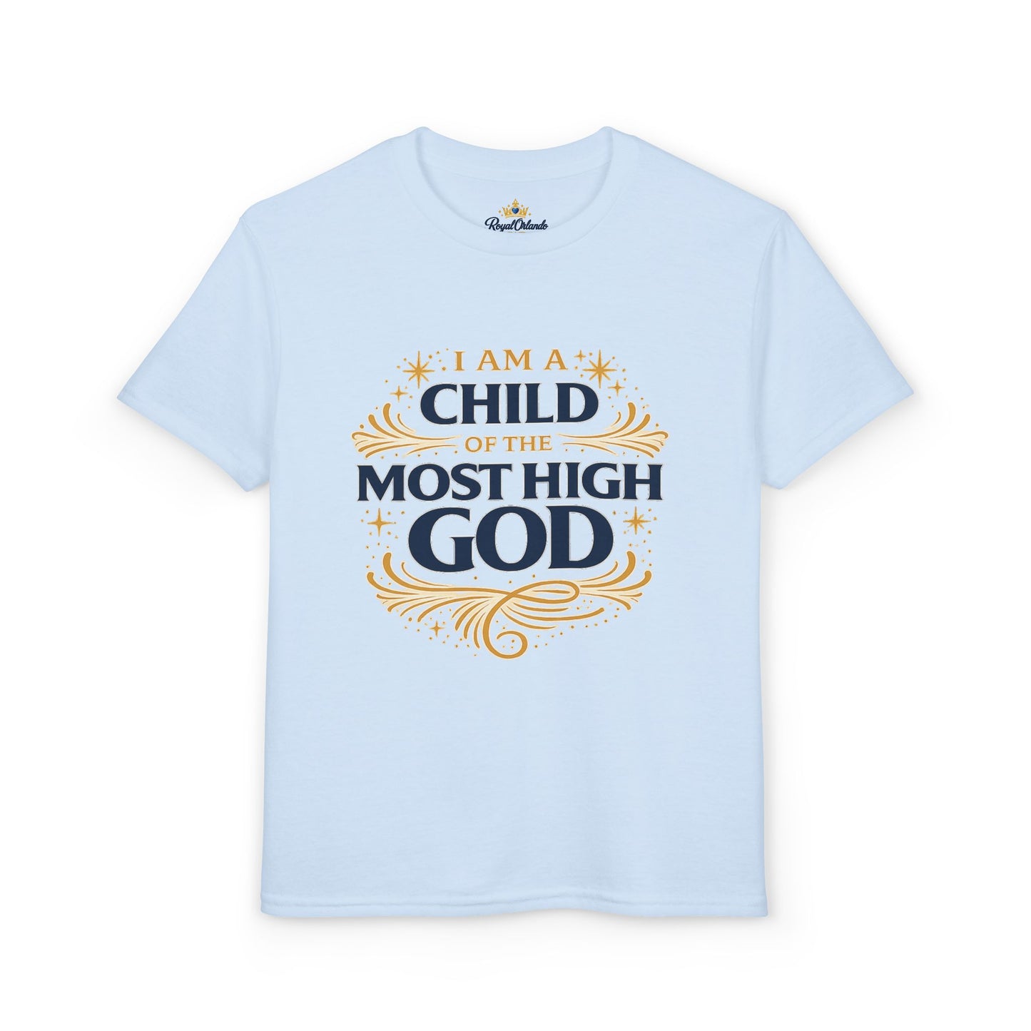 I Am A Child of the Most High God Youth T-Shirt | Christian Faith Tee