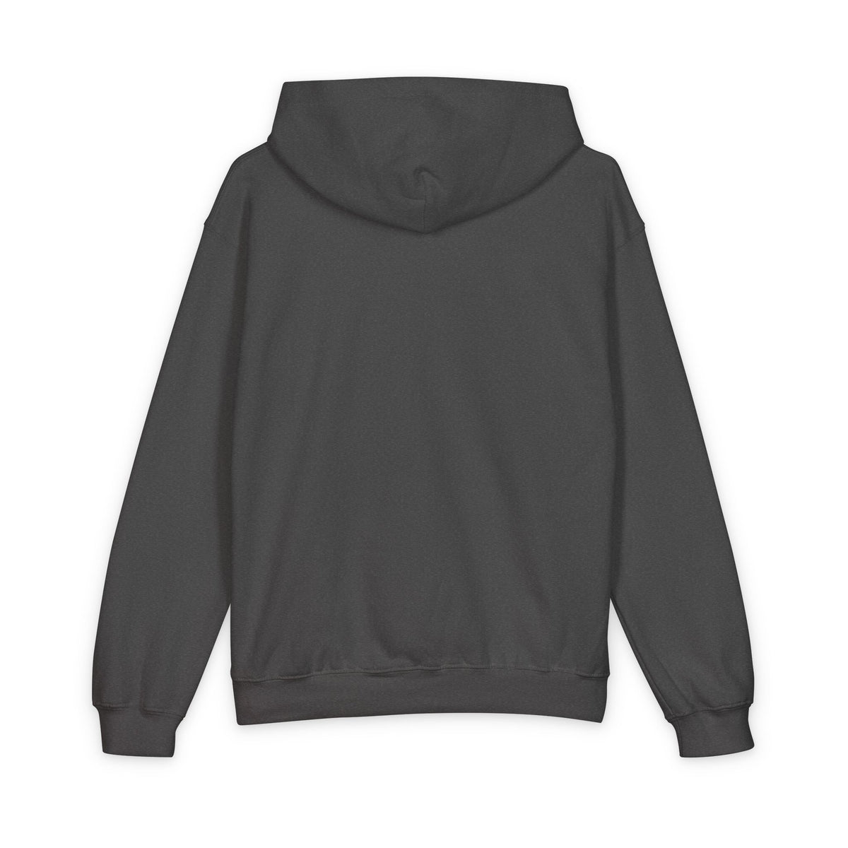 Fall Embroidered Pumpkin Softstyle Youth Midweight Hooded Sweatshirt