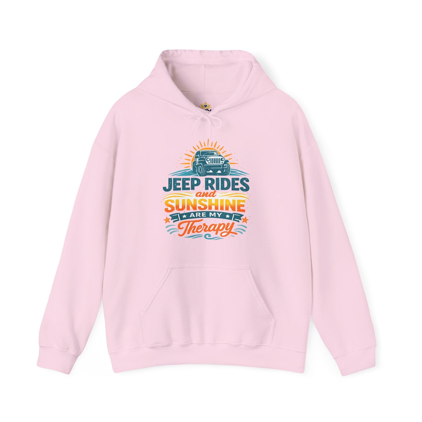 Beach Rides and Sunshine Hoodie | Retro Off-Road Therapy Design
