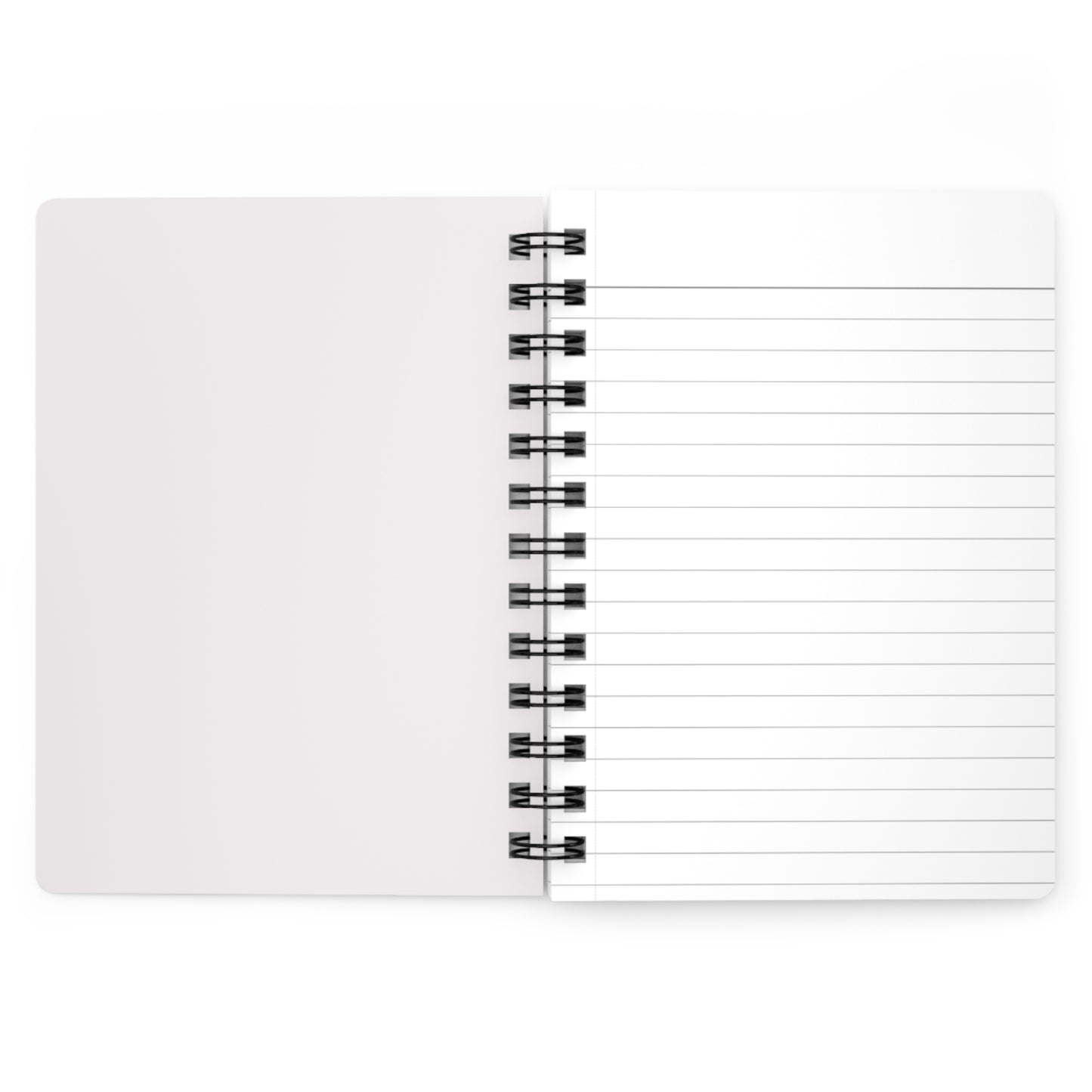 A Mom Teaches Love spiral bound journal | Floral cover notebook