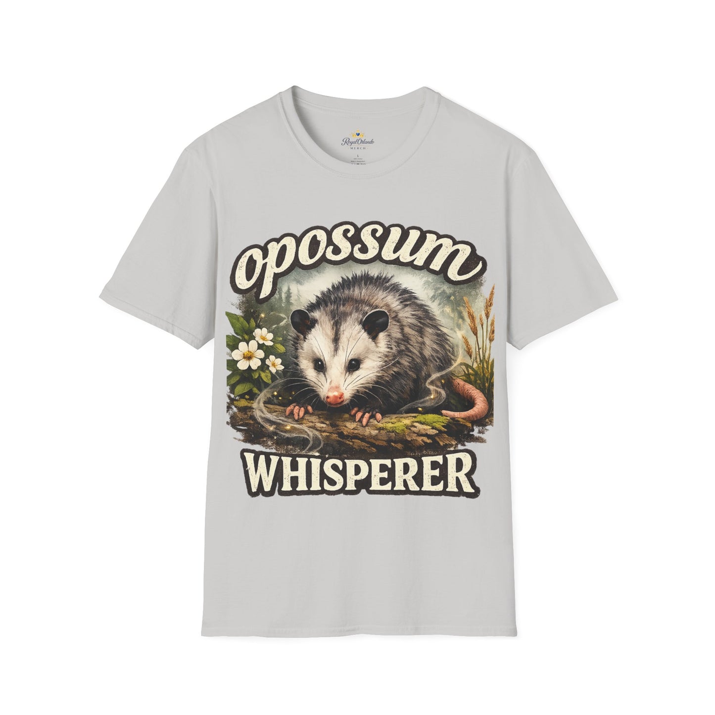 Opossum Whisperer T-Shirt | Vintage Wildlife Illustration