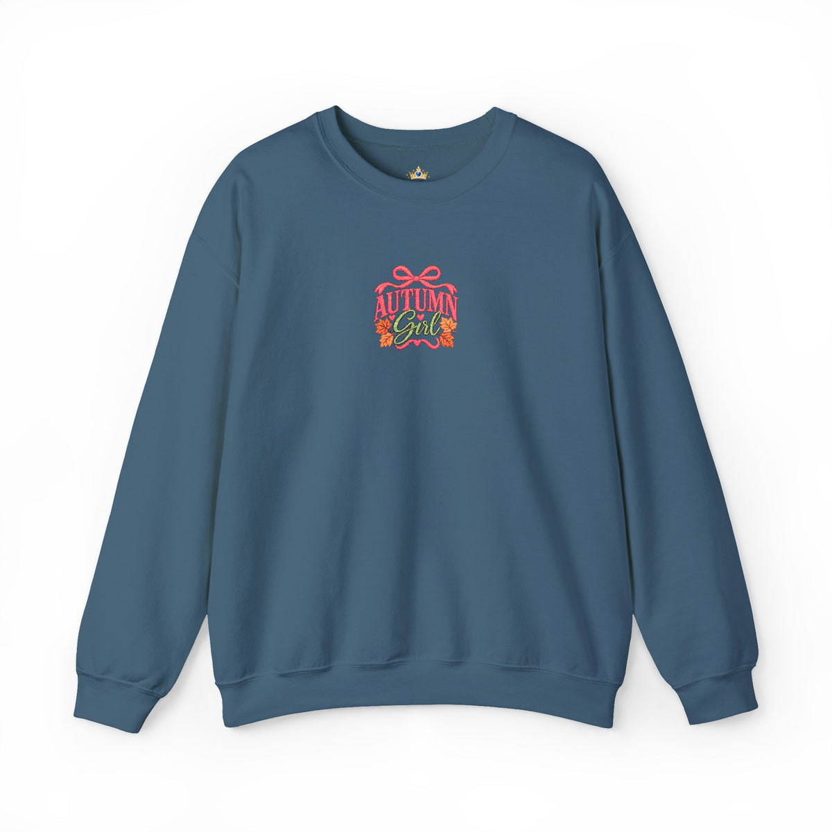 Autumn Girl 2026 Fall embroidered Unisex Heavy Blend™ Crewneck Sweatshirt