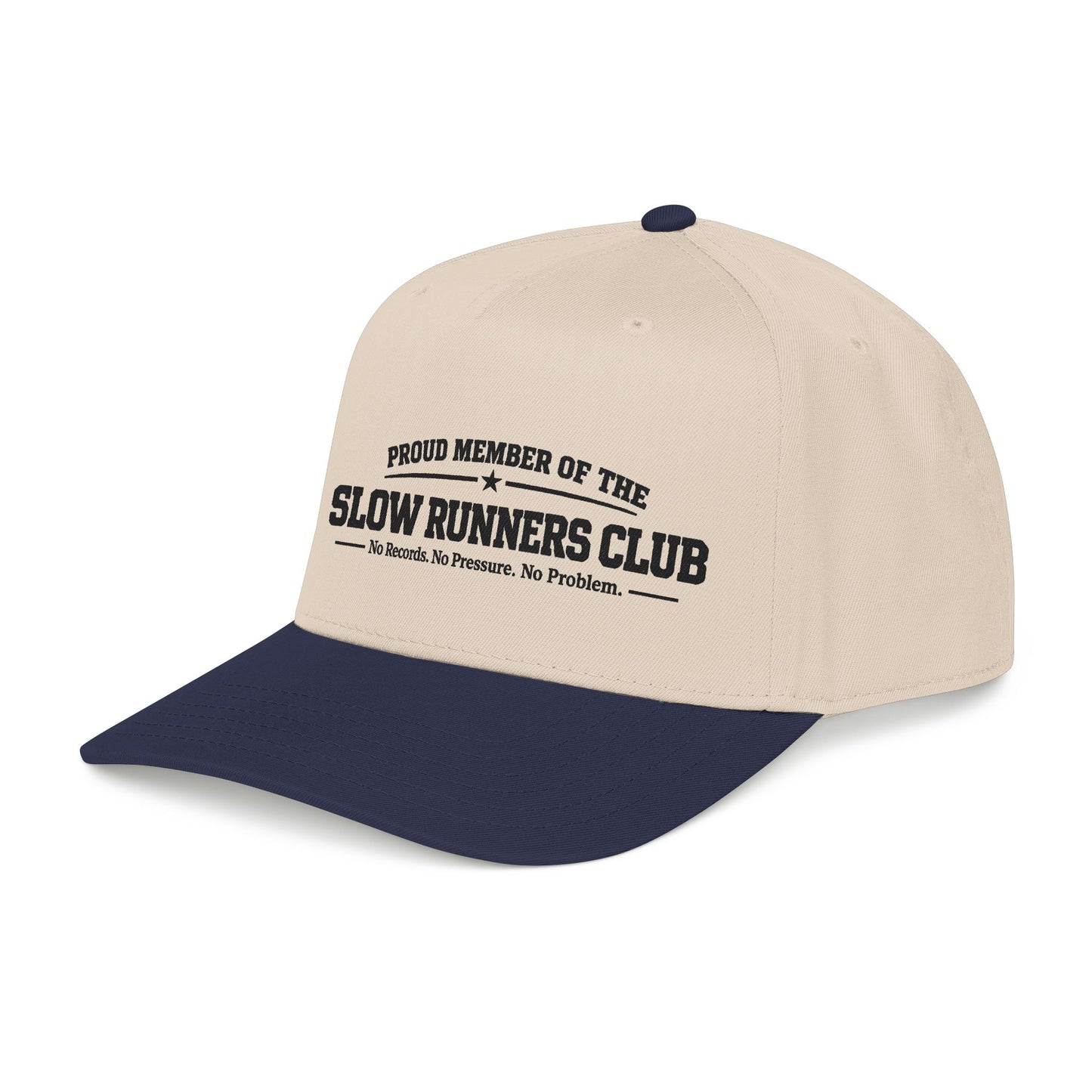 Mid Profile Baseball Cap Slow Runners Club humor