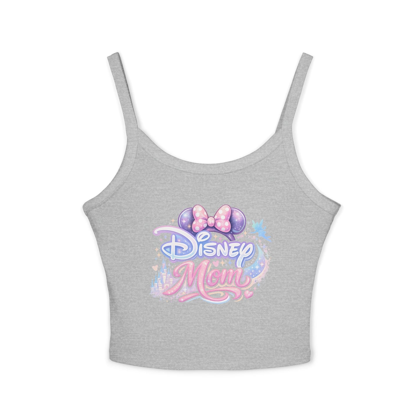 Theme Park Mom tank top | Mouse ears pastel logo