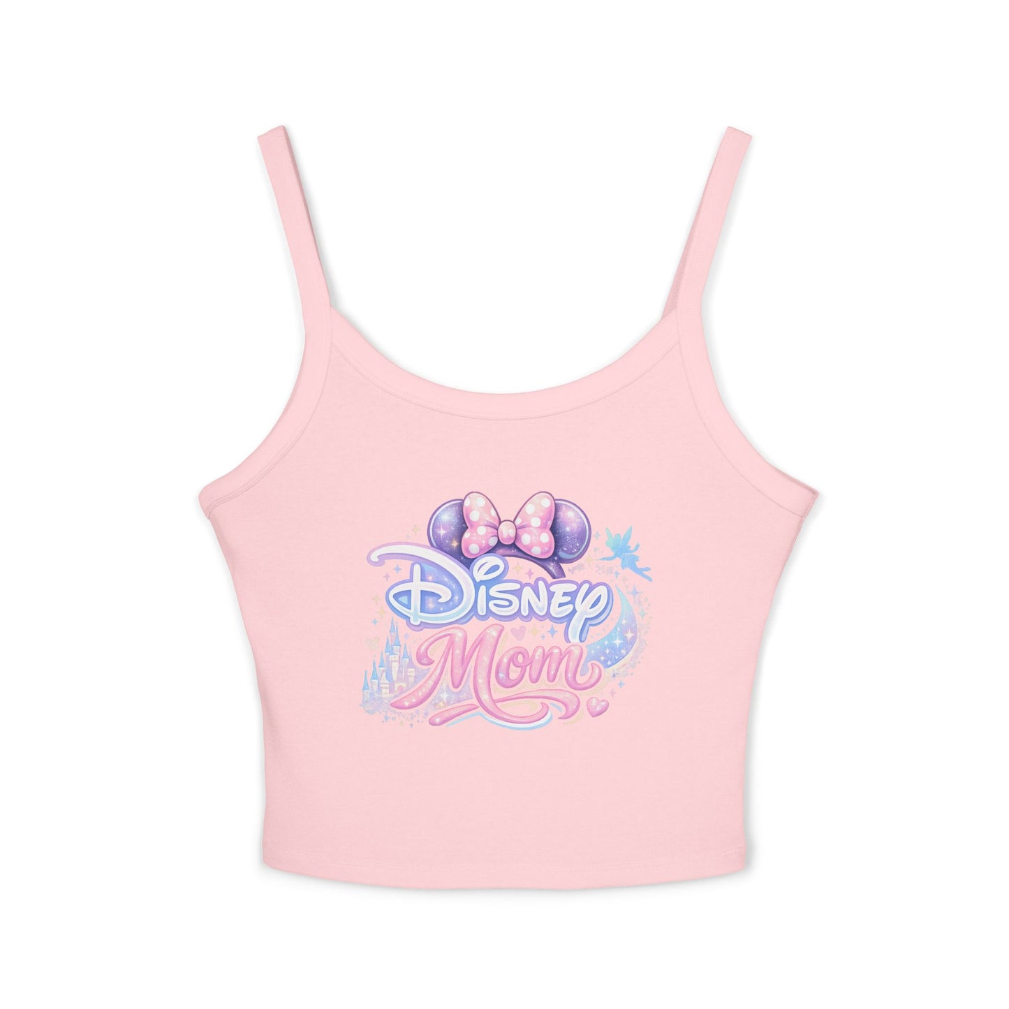 Theme Park Mom tank top | Mouse ears pastel logo