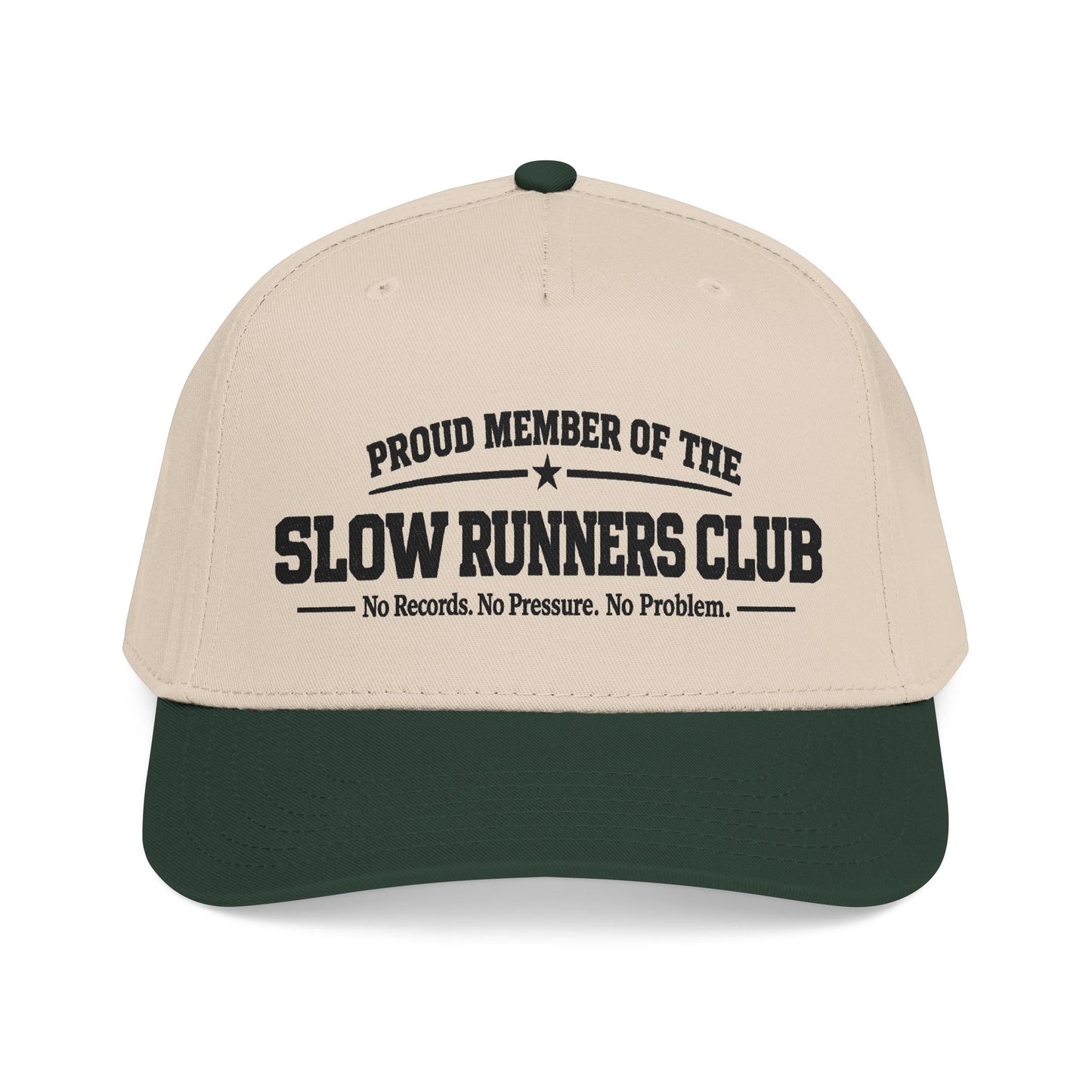 Mid Profile Baseball Cap Slow Runners Club humor