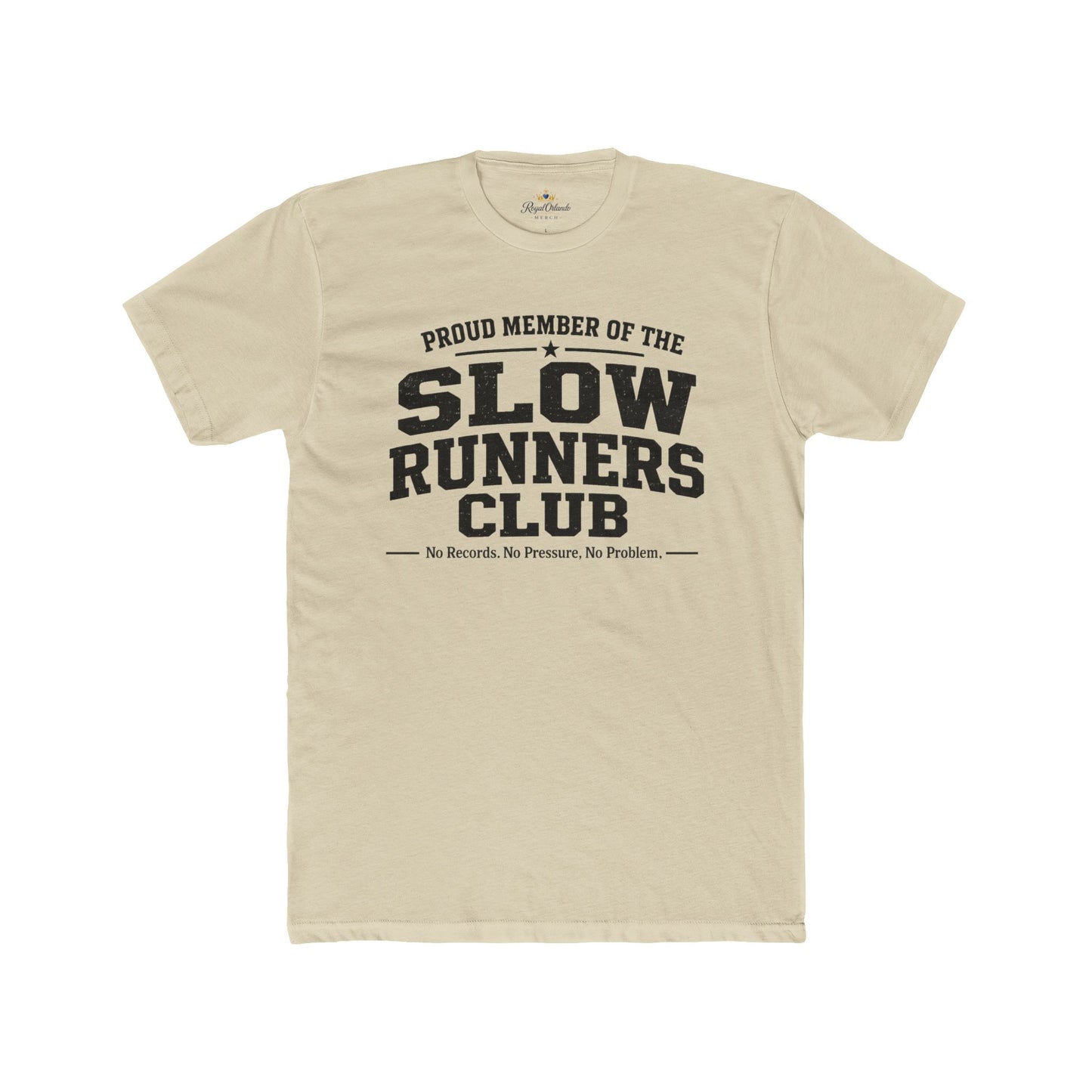 Slow Runners Club Tee | Humorous Running Shirt, Sports Typography