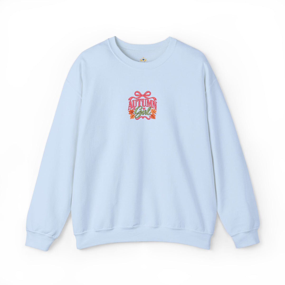 Autumn Girl 2026 Fall embroidered Unisex Heavy Blend™ Crewneck Sweatshirt