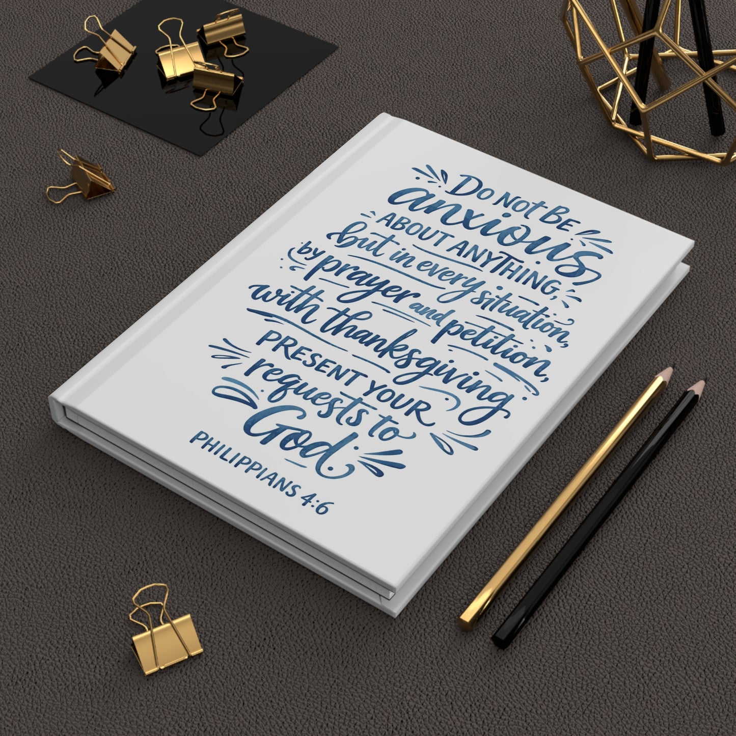 Philippians 4:6 Scripture Journal Hardcover