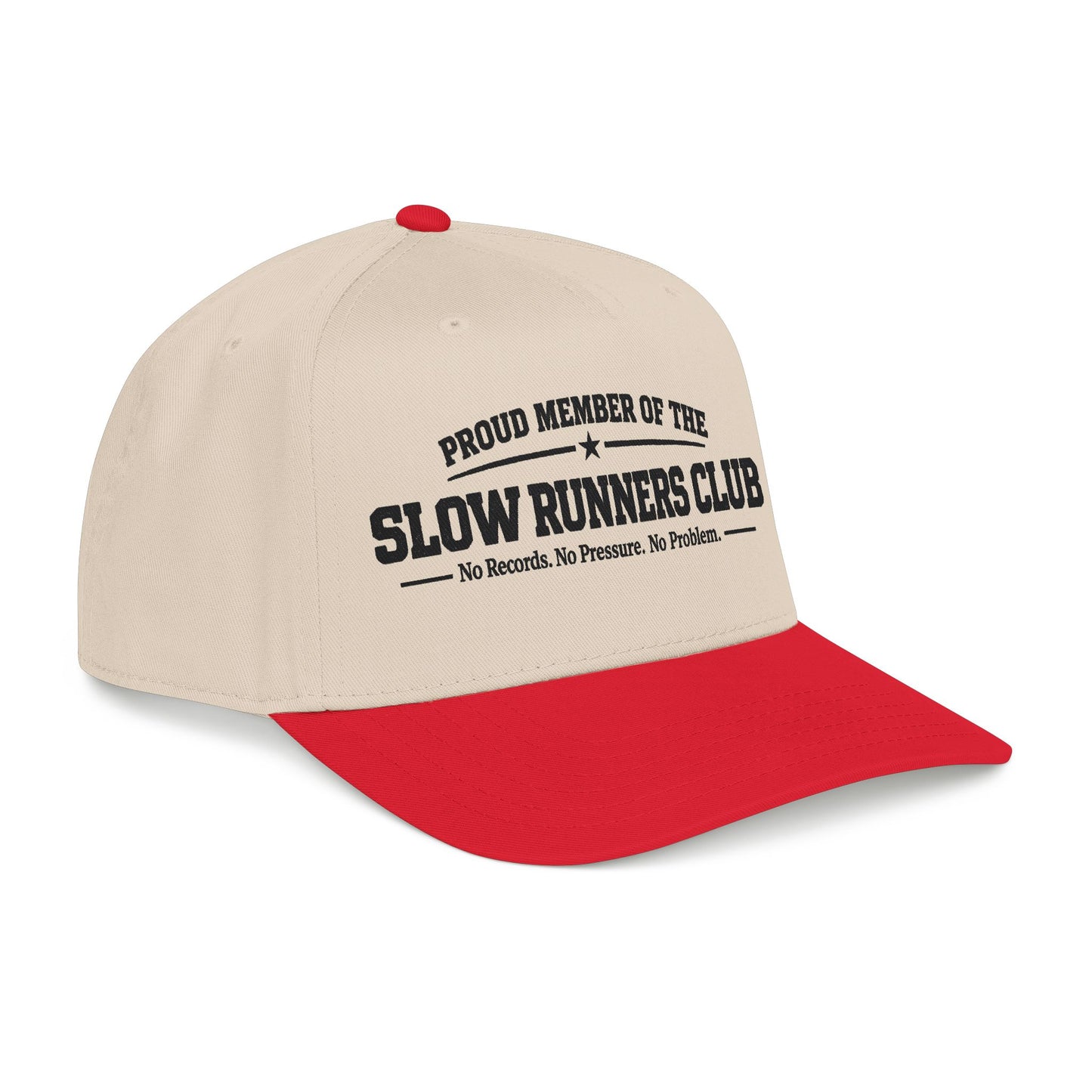 Mid Profile Baseball Cap Slow Runners Club humor