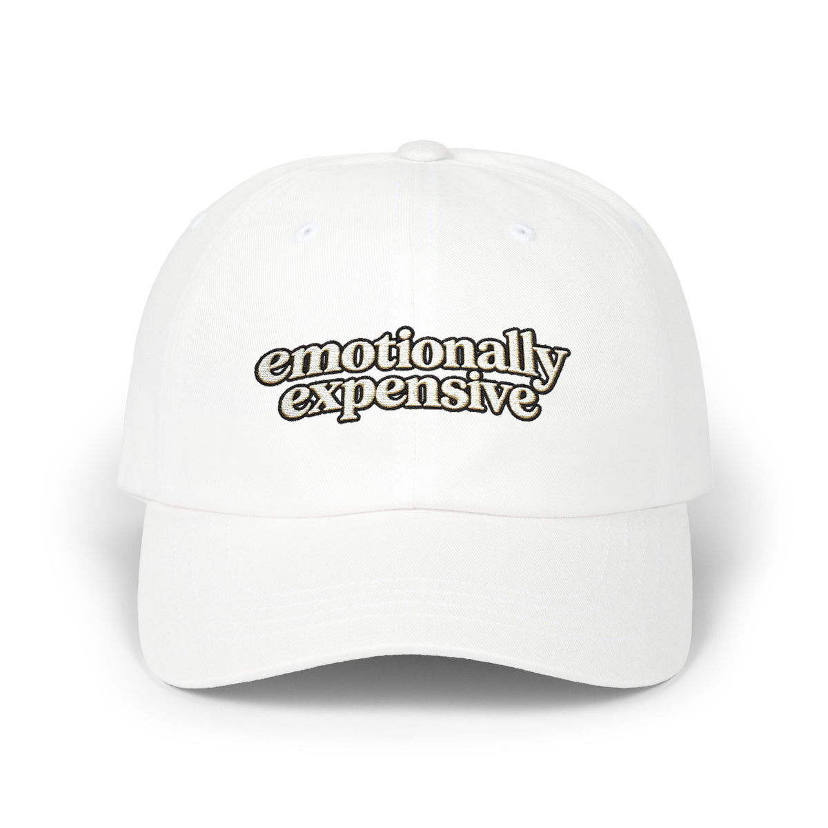 Emotionally Expensive baseball cap | embroidered script hat