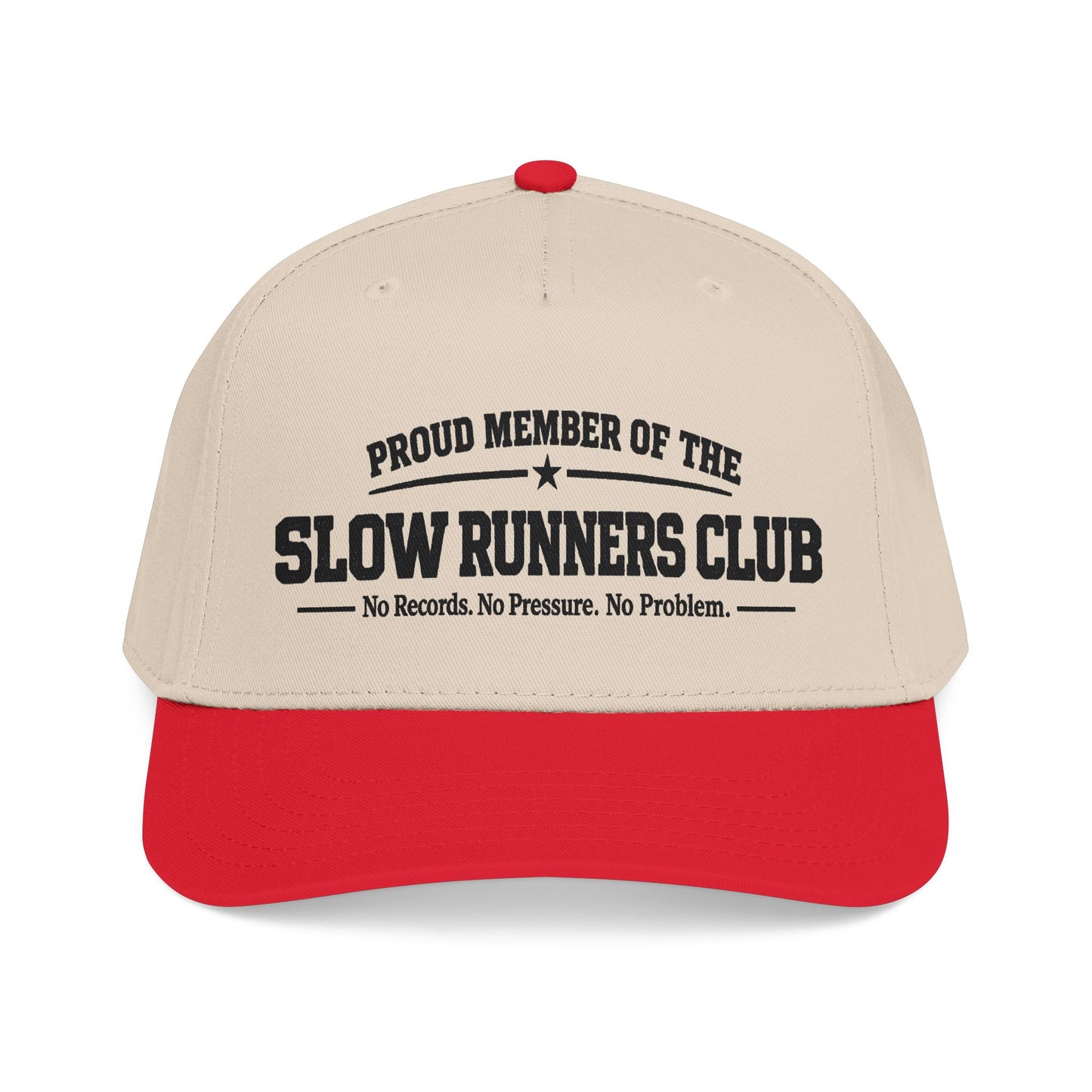 Mid Profile Baseball Cap Slow Runners Club humor