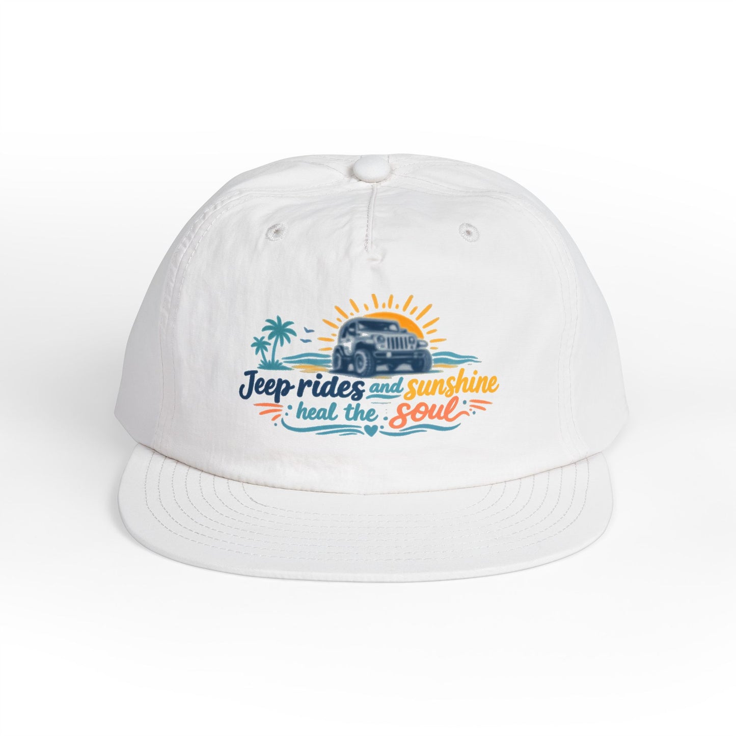 Outdoor Rides and Sunshine surf cap | Beach 4x4 Graphic Hat