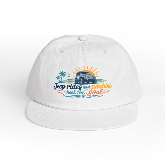 Outdoor Rides and Sunshine surf cap | Beach 4x4 Graphic Hat