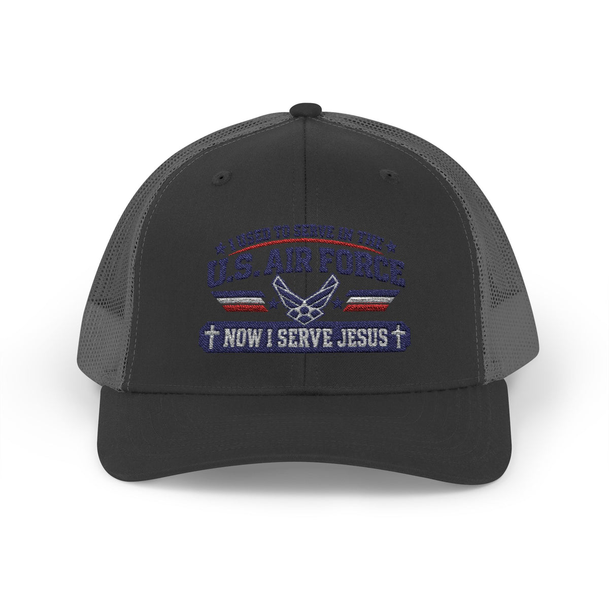 US AIR Force- Jesus embroidered ball cap