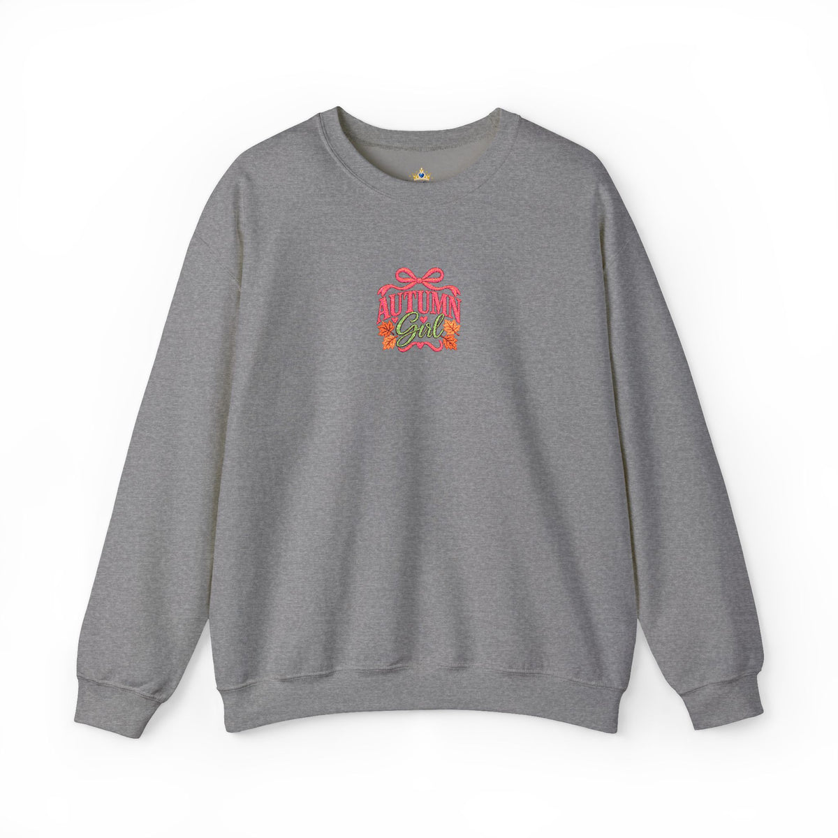 Autumn Girl 2026 Fall embroidered Unisex Heavy Blend™ Crewneck Sweatshirt