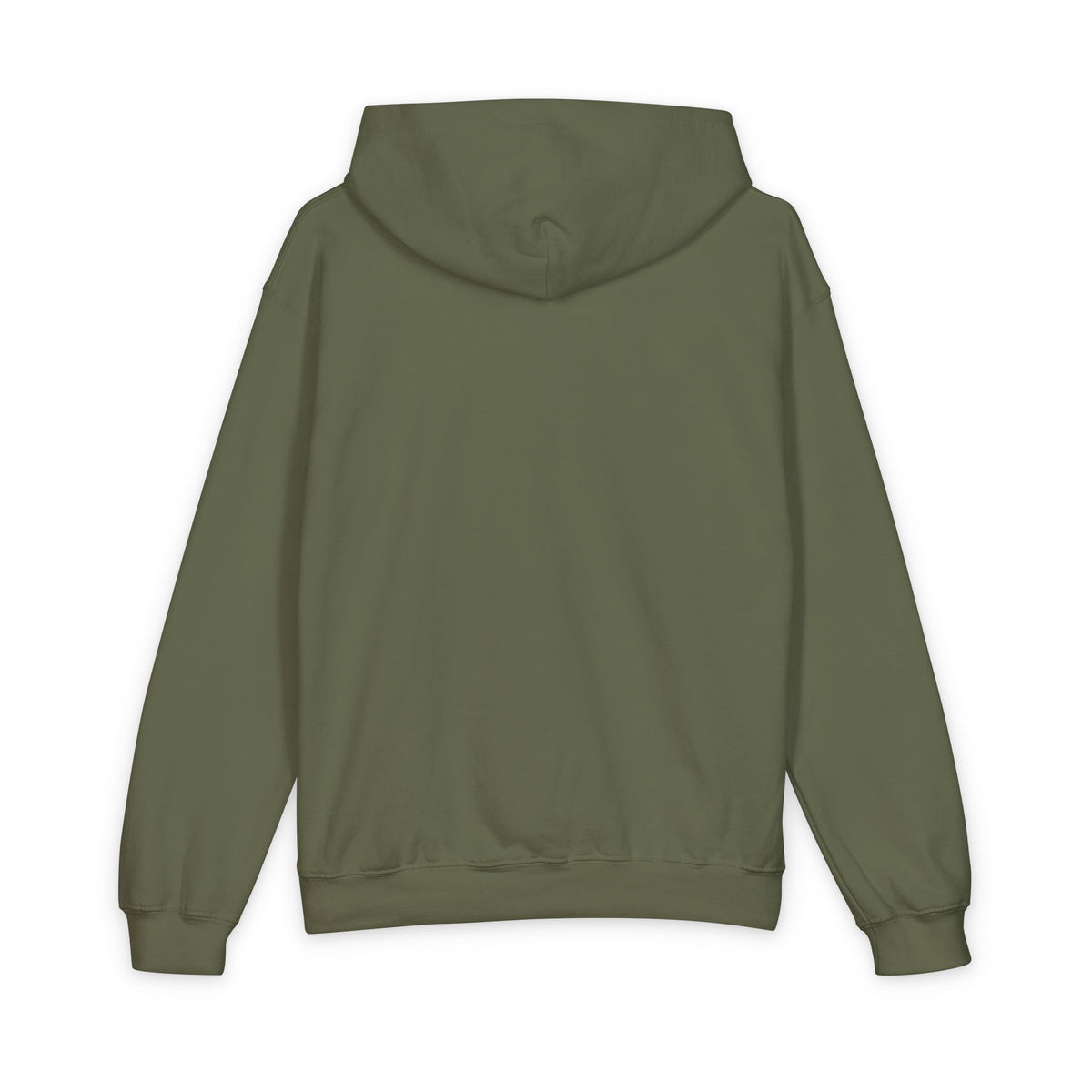 Fall Embroidered Pumpkin Softstyle Youth Midweight Hooded Sweatshirt