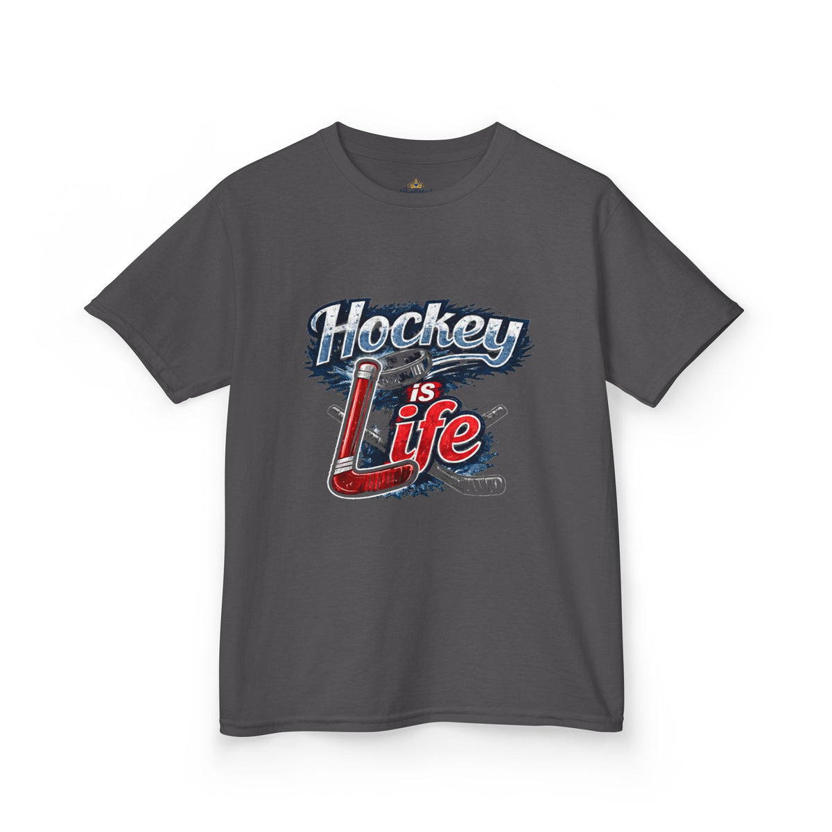 Hockey Is Life kids t-shirt | Hockey Graphic Tee, Youth Sports Shirt