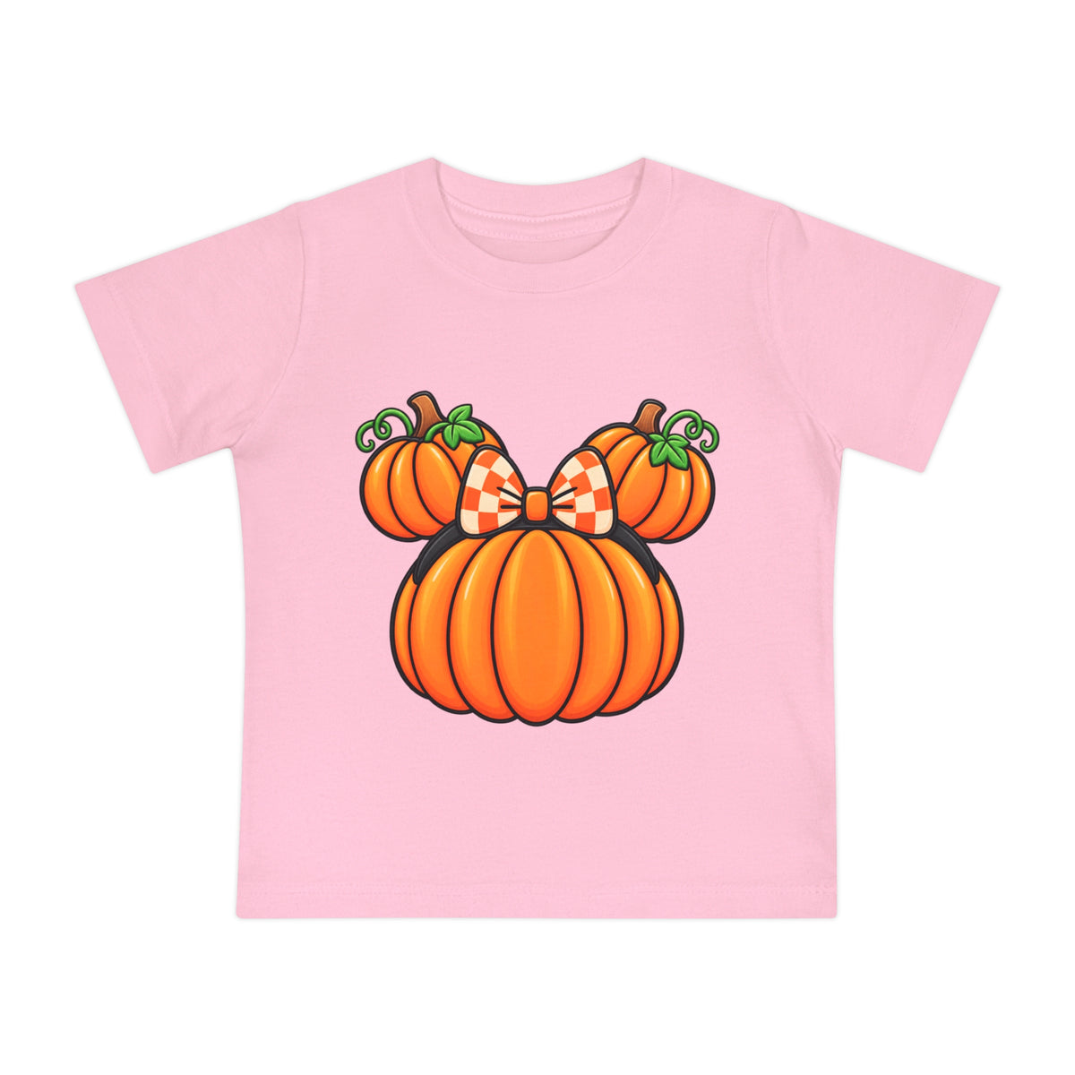 Fall Pumpkin Baby Short Sleeve Autumn T-Shirt