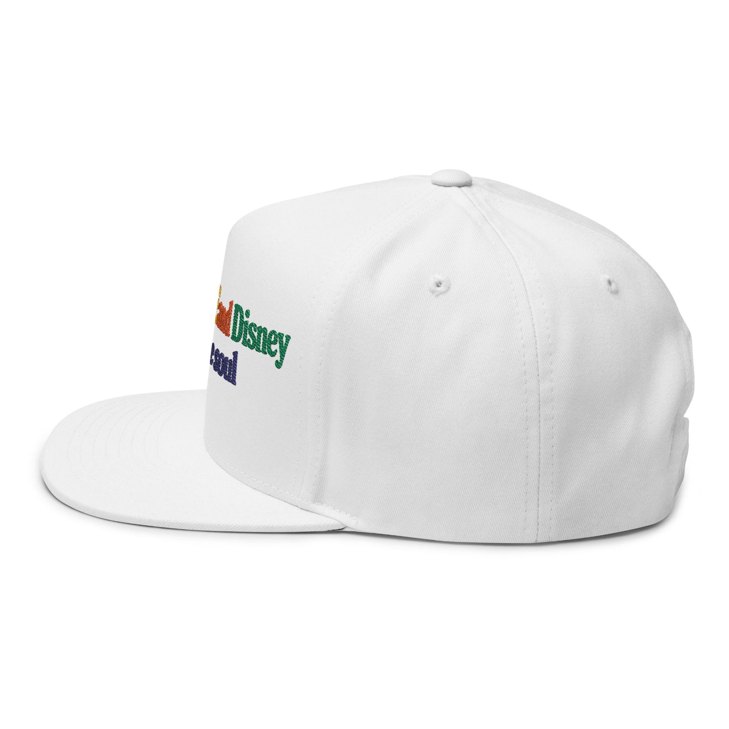 Sunshine and Disney heals the soul Flat Bill Cap | Embroidered Patch