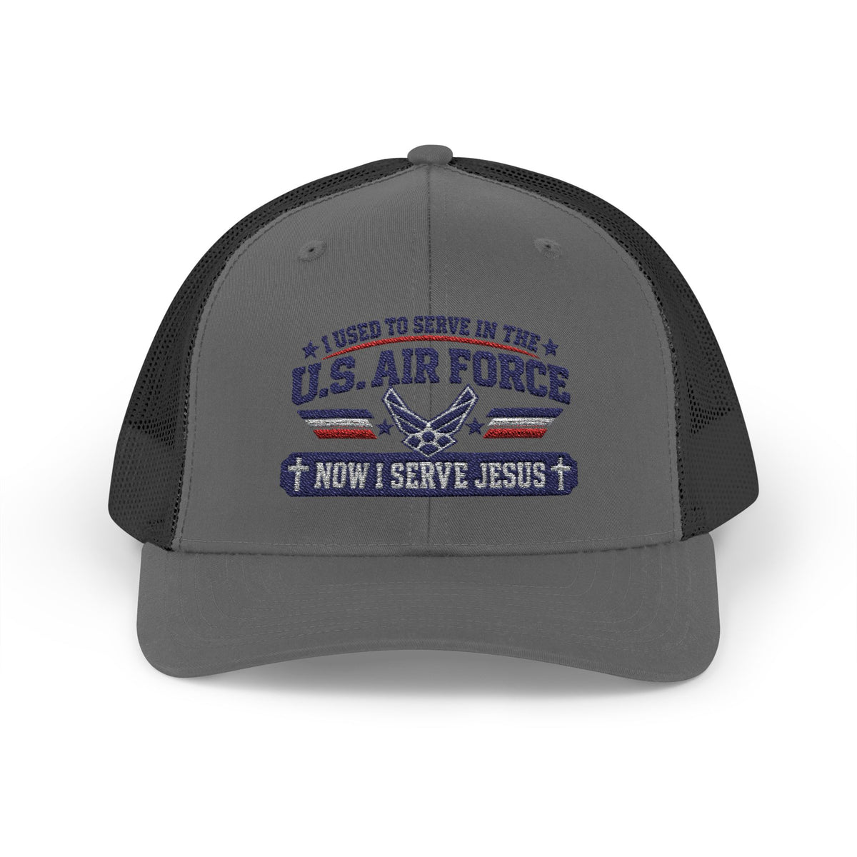 US AIR Force- Jesus embroidered ball cap