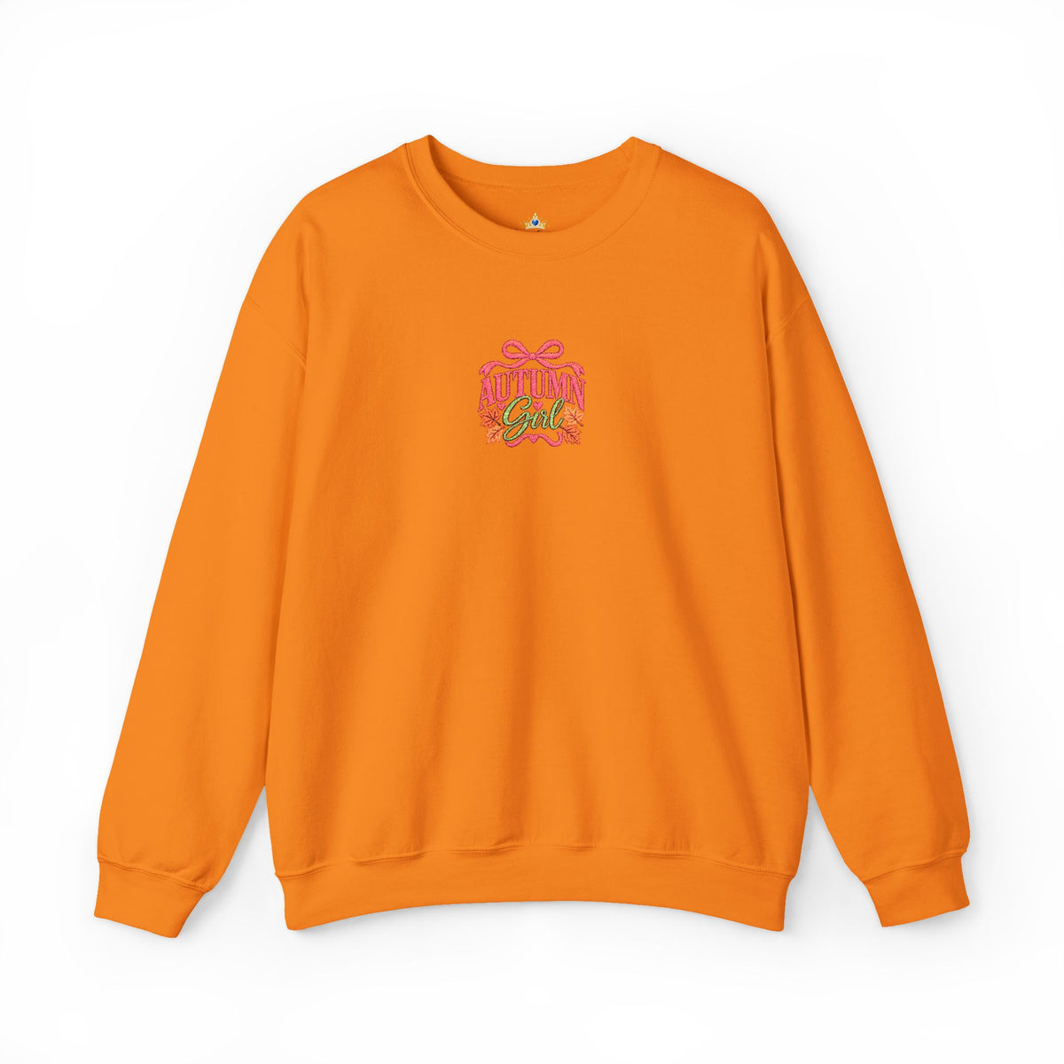Autumn Girl 2026 Fall embroidered Unisex Heavy Blend™ Crewneck Sweatshirt