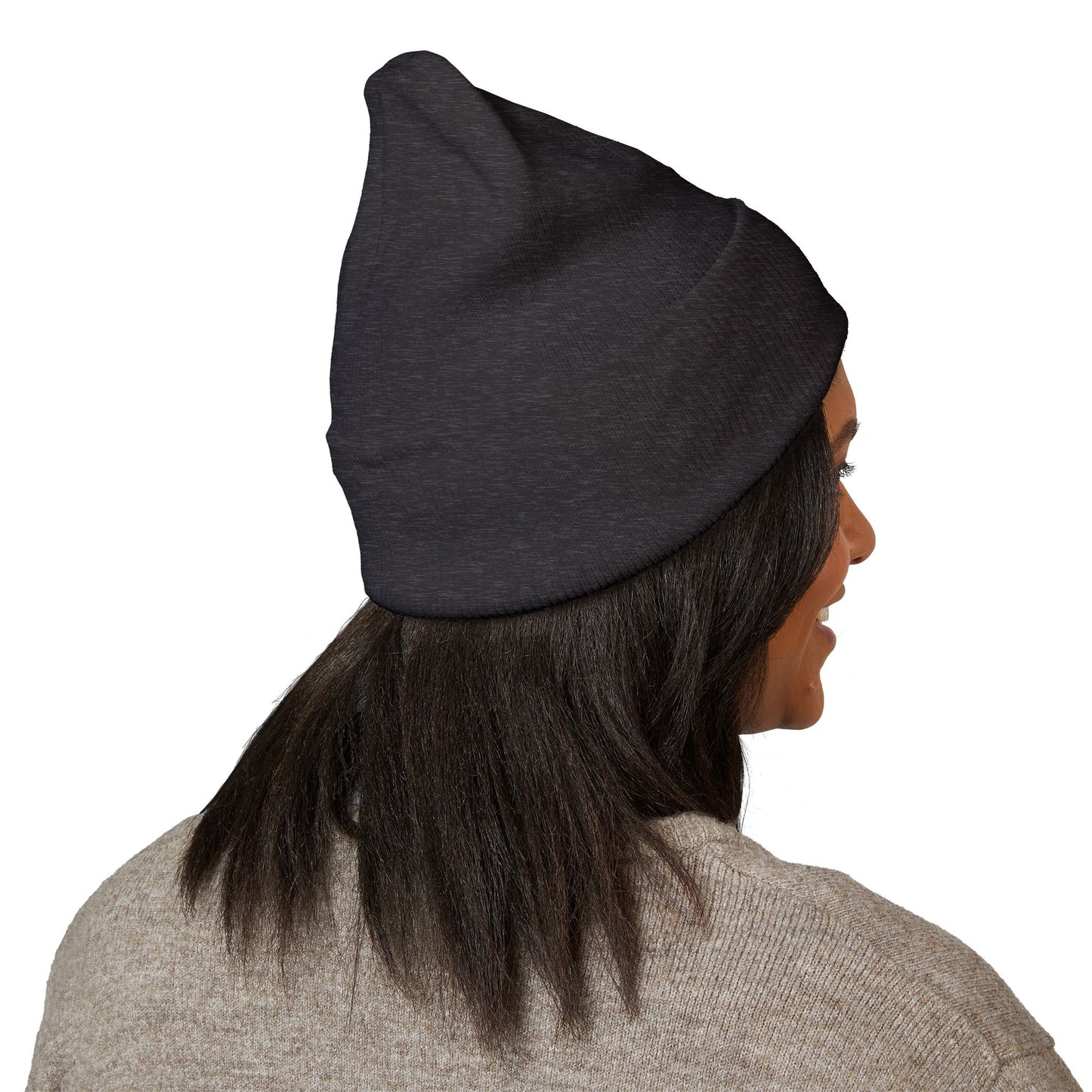 French Bulldog Embroidered Beanie | Cuffed Knit Hat