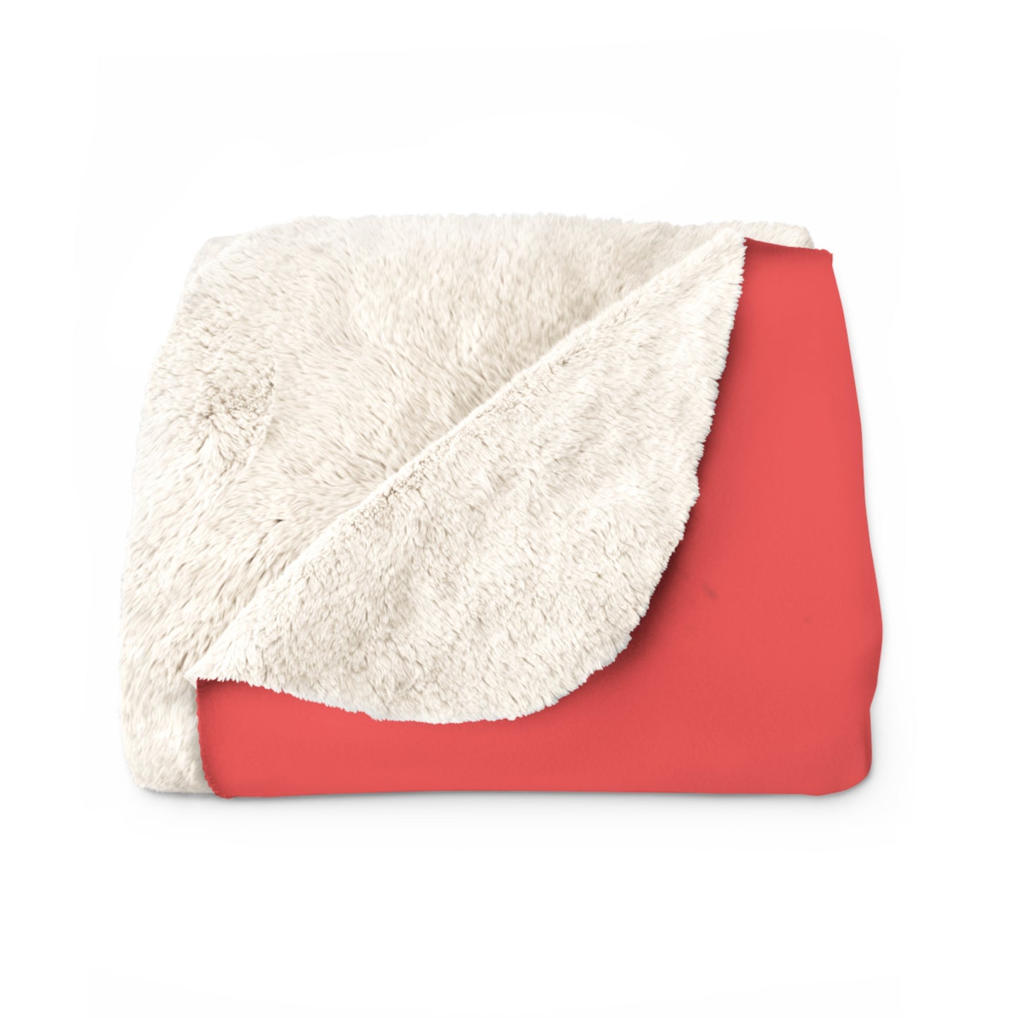 Christmas Opossum Sherpa Blanket — Cute Holiday Animal Fleece Throw