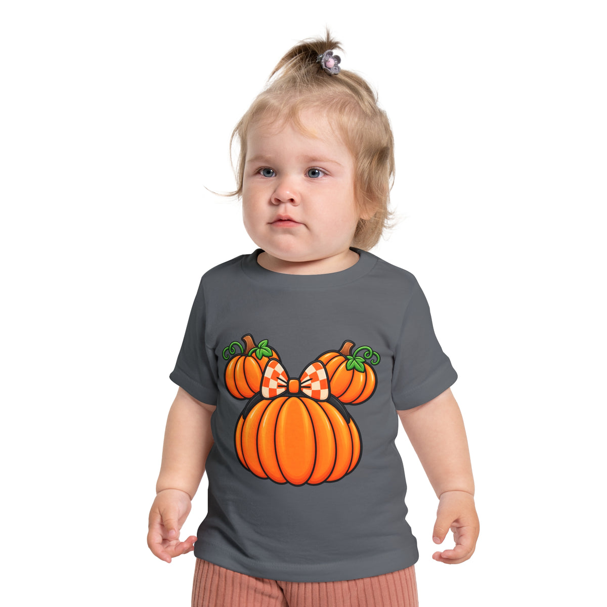Fall Pumpkin Baby Short Sleeve Autumn T-Shirt